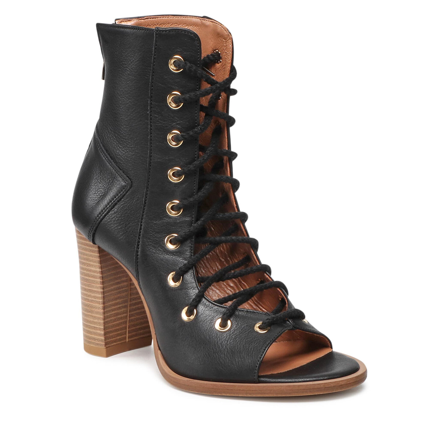 Botine R.Polański 1406 Czarny Lico