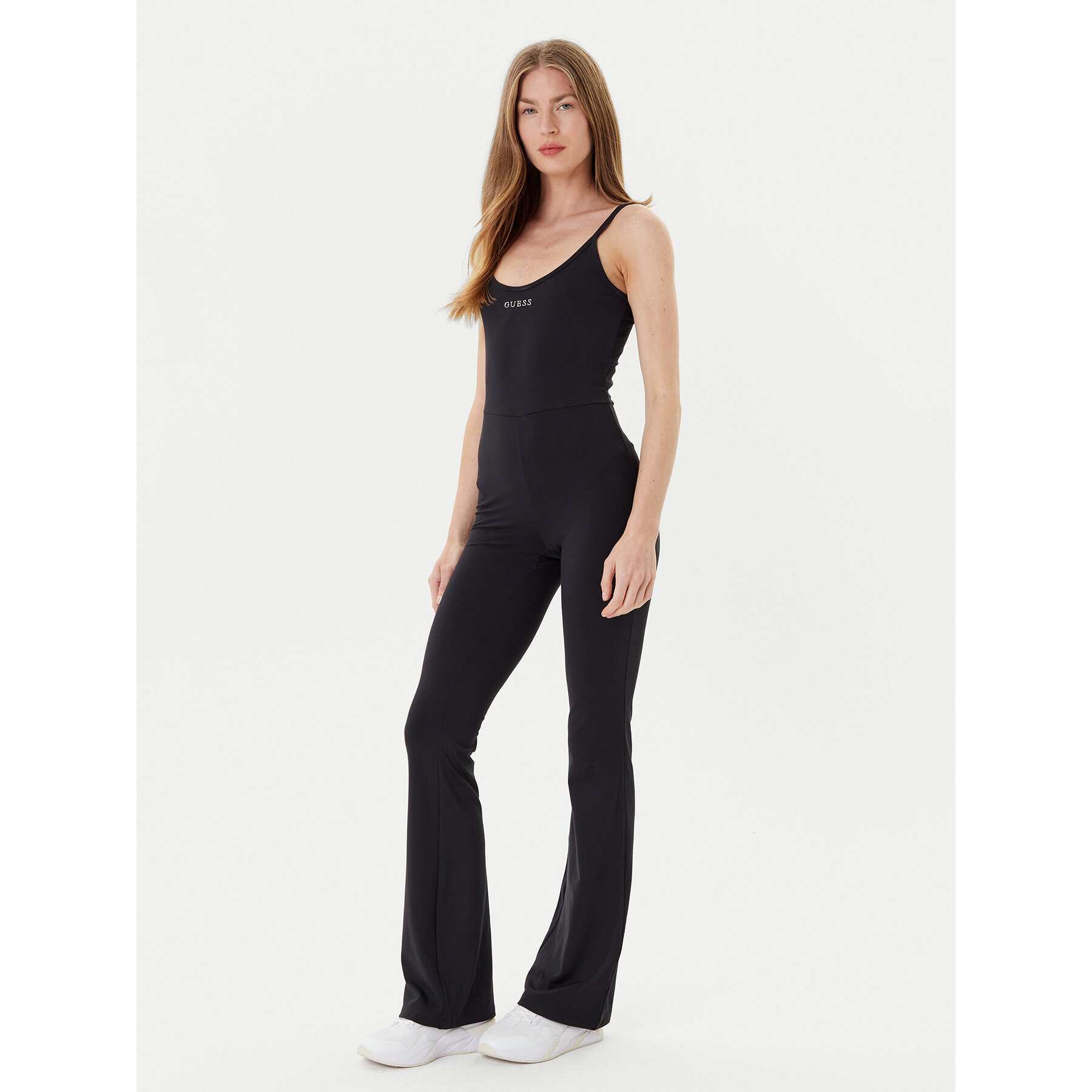 Guess Jumpsuit V5RD06 KCD02 Schwarz Regular Fit