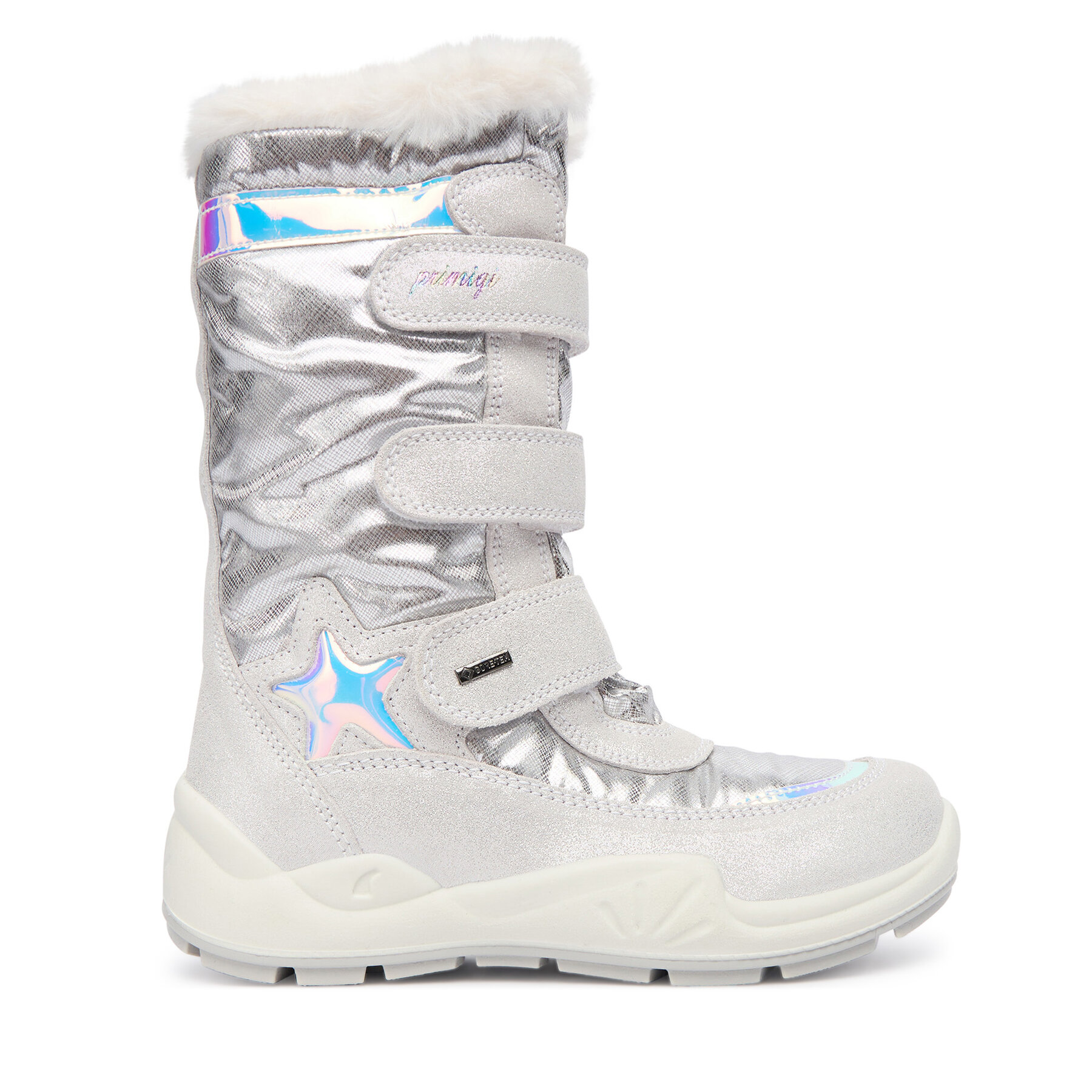 Dziecięce Primigi Śniegowce, Rozmiar 35 Srebrny GORE-TEX 8881666 S