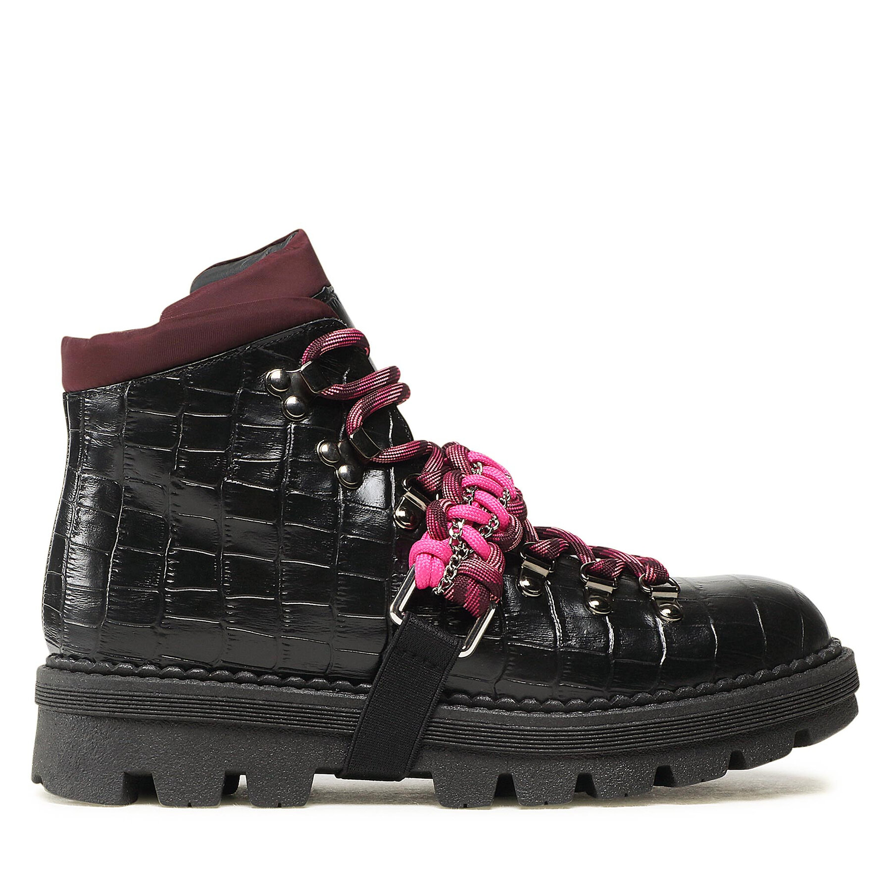 Bakancs Pinko Zenzero Scarpa AI 22-23 BLKS1 1H2134 A07K Fekete