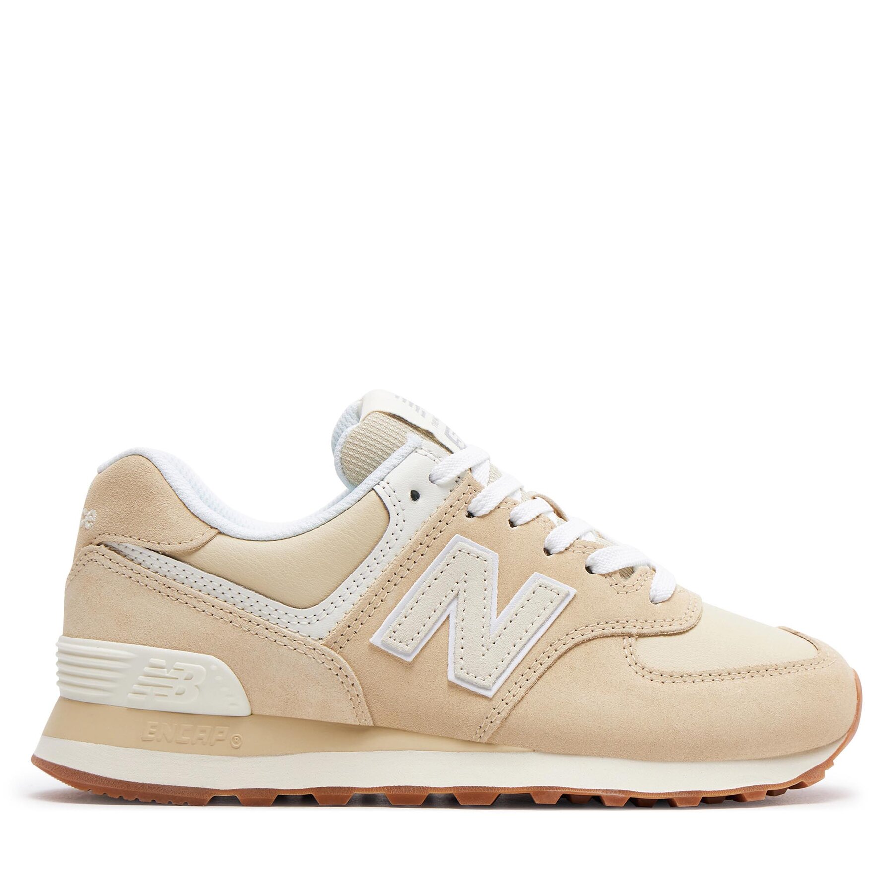 Sneakersy New Balance WL574QB2 Béžová