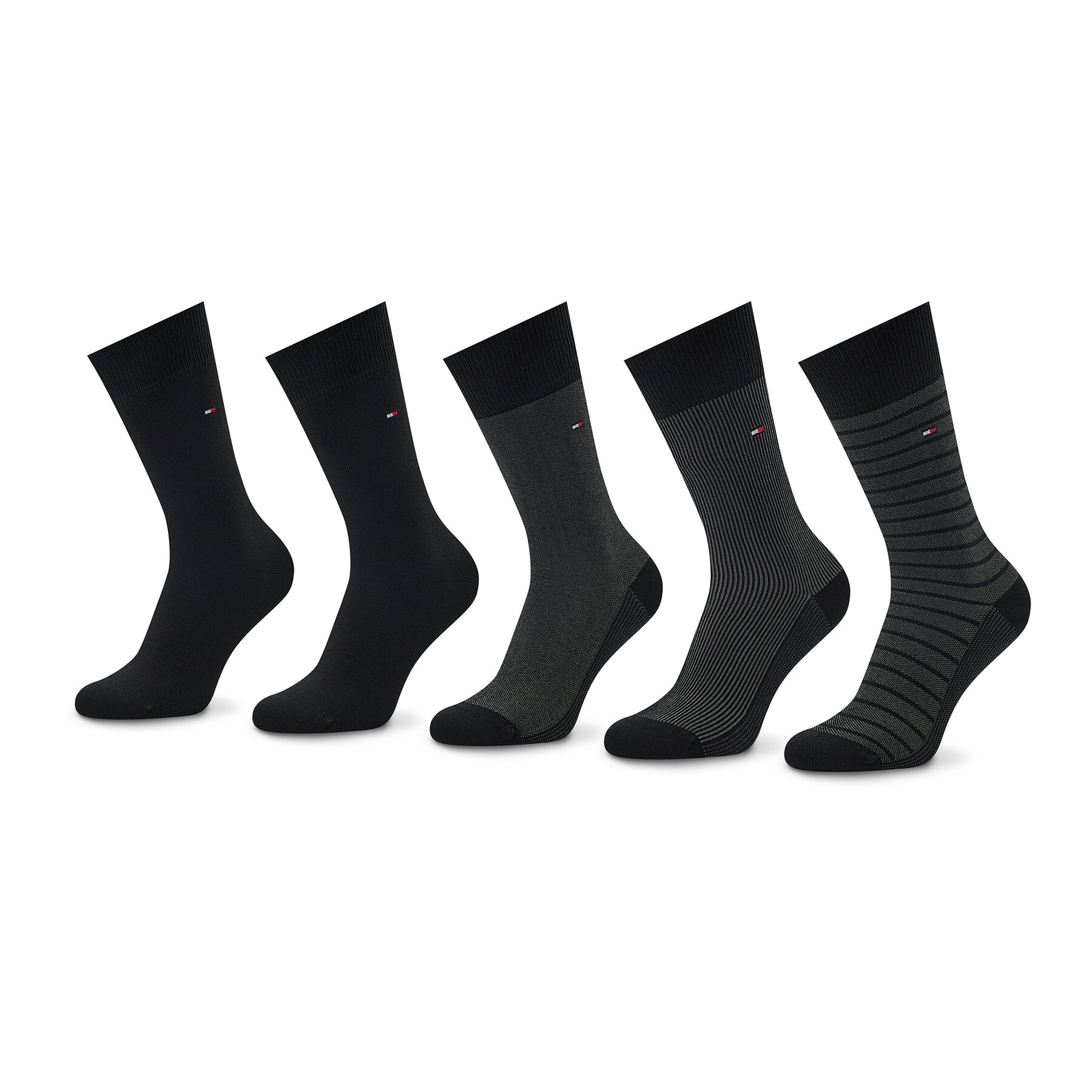 Комплект 5 чифта дълги чорапи мъжки Tommy Hilfiger