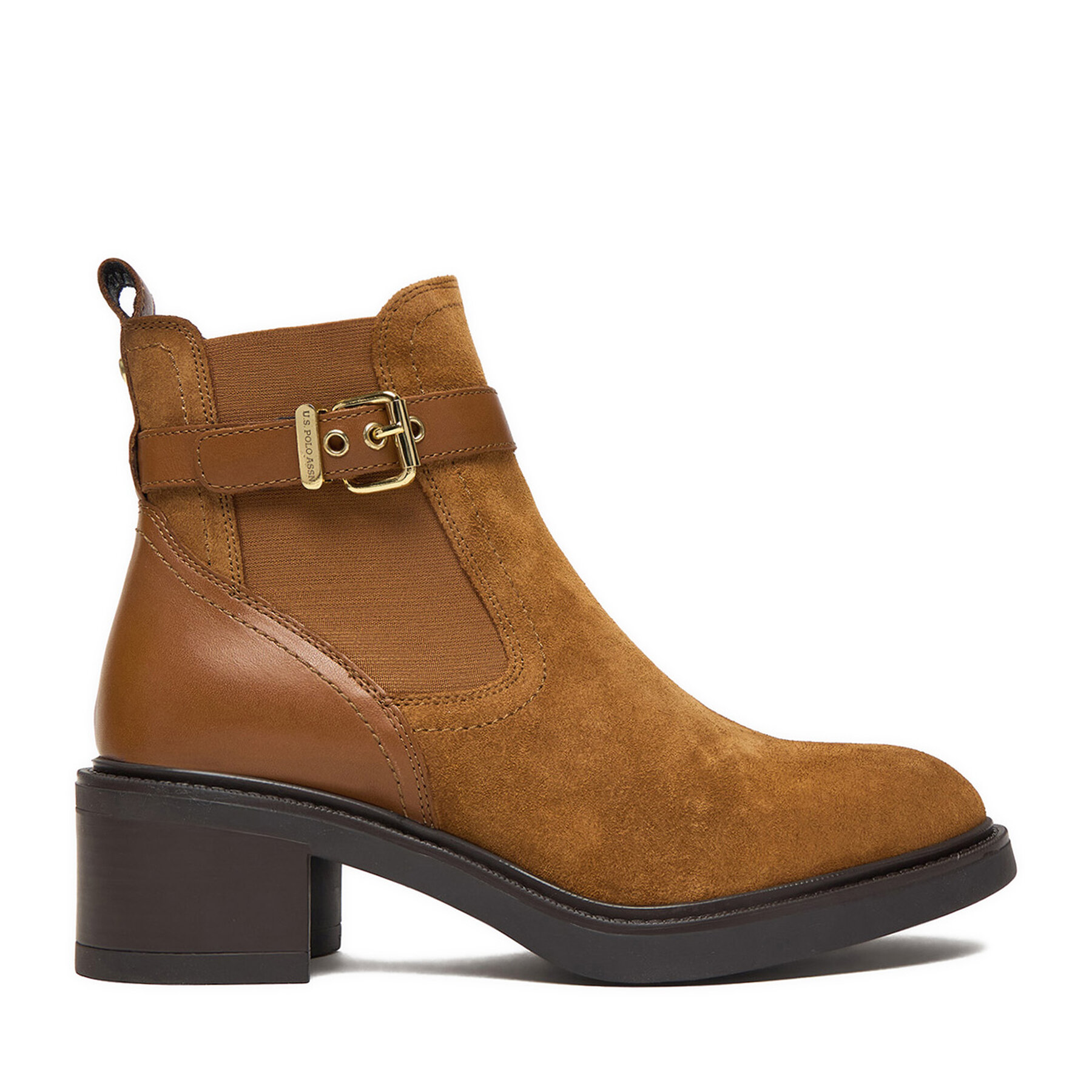 Členková obuv U.S. Polo Assn. CEO-KATERI001W/ELE1 Hnedá