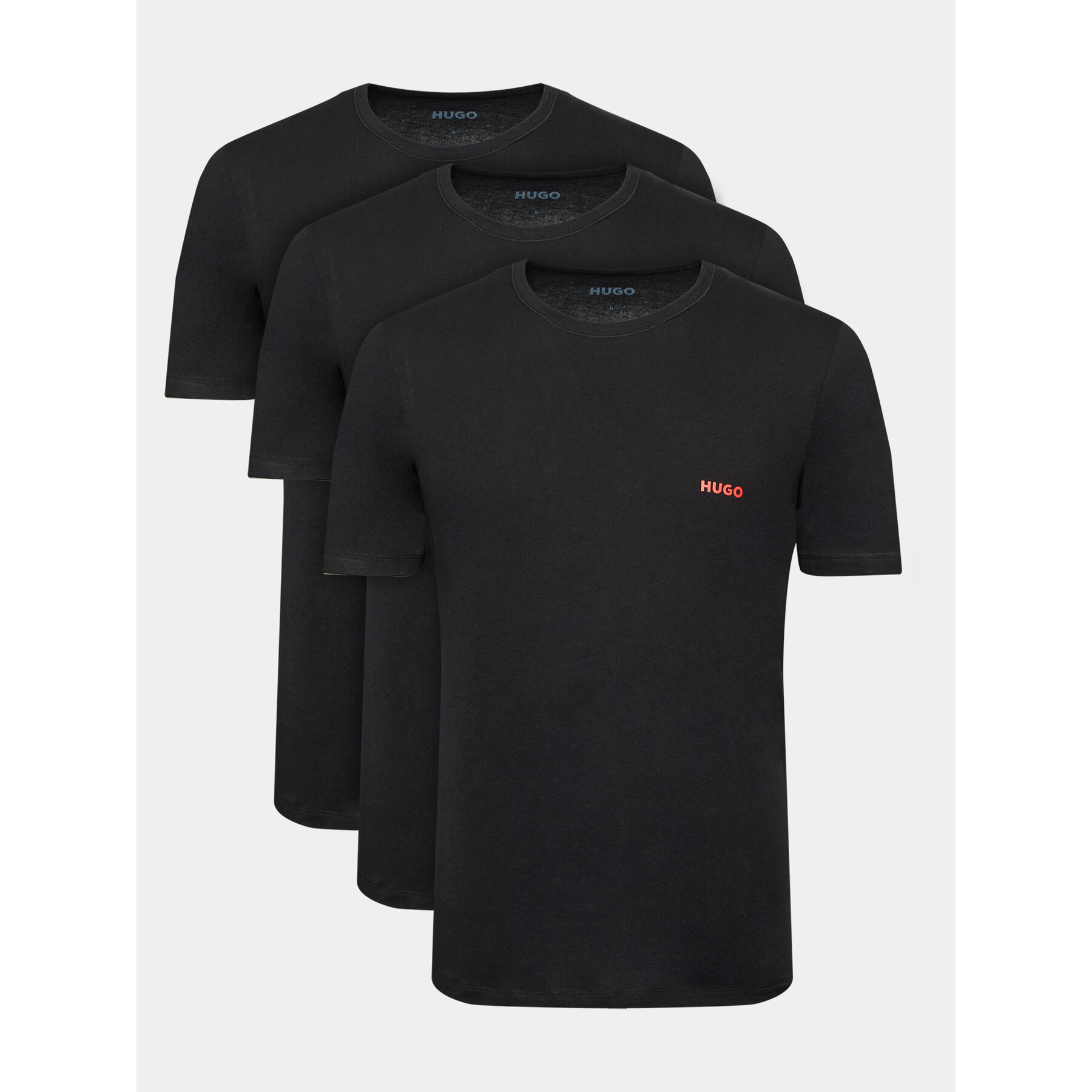 HUGO Komplet t-shirt majic﻿ 50493972 Črna Regular Fit