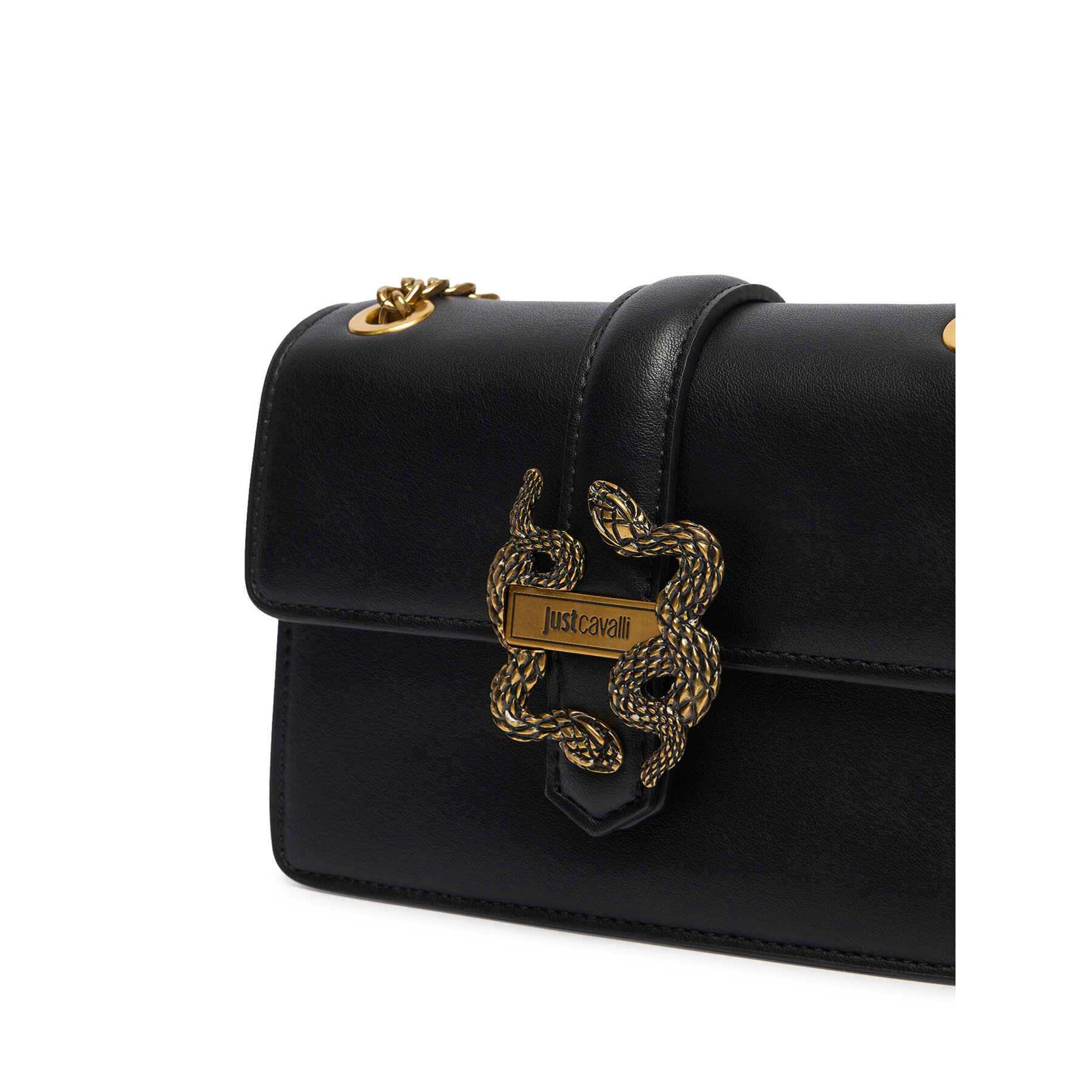 Torbica Just Cavalli Iconic Snakes 81RA4BA3 ZSA89 Crna