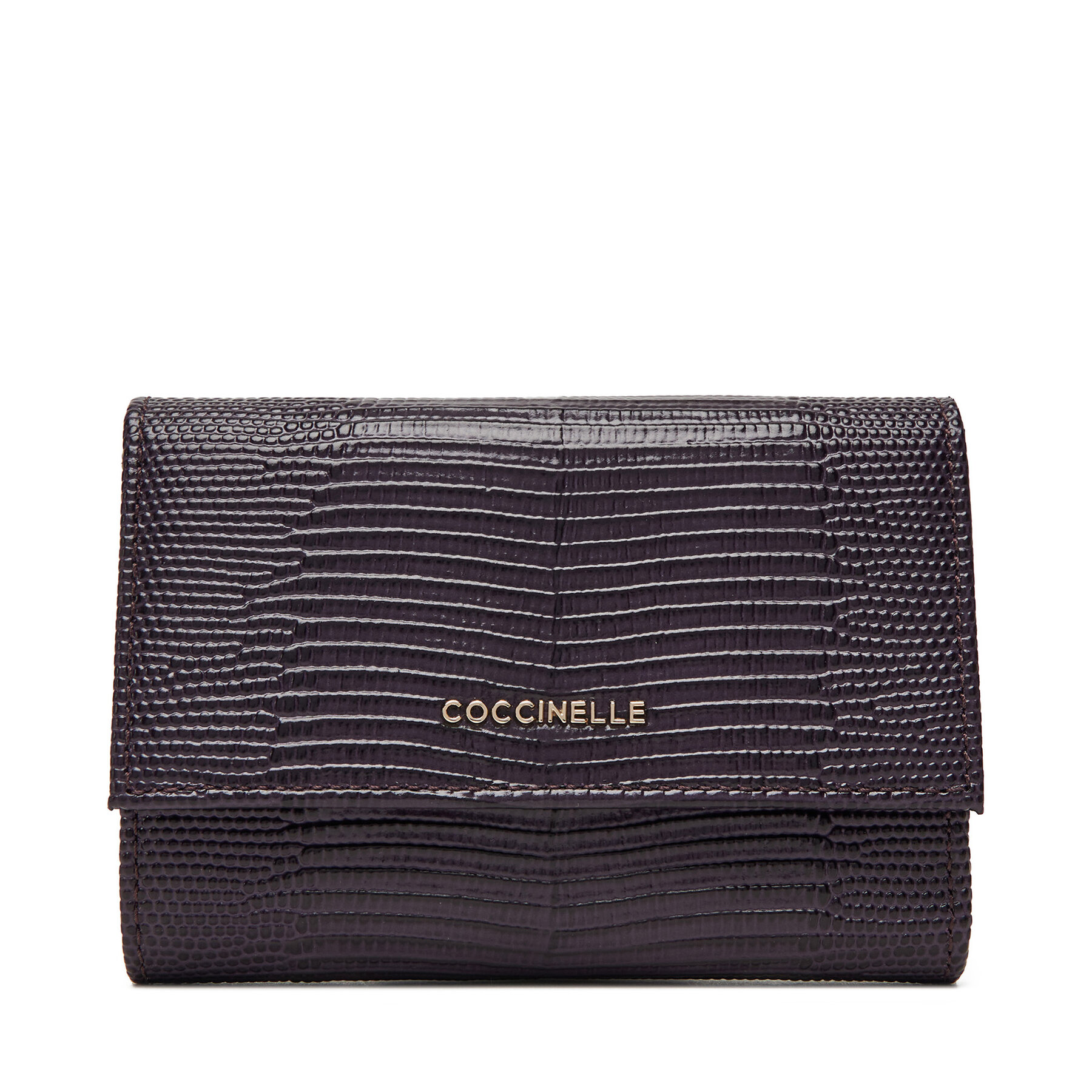 Portofel Mare de Damă Coccinelle TL4 Metallic Lizard E2 TL4 11 66 01 Violet