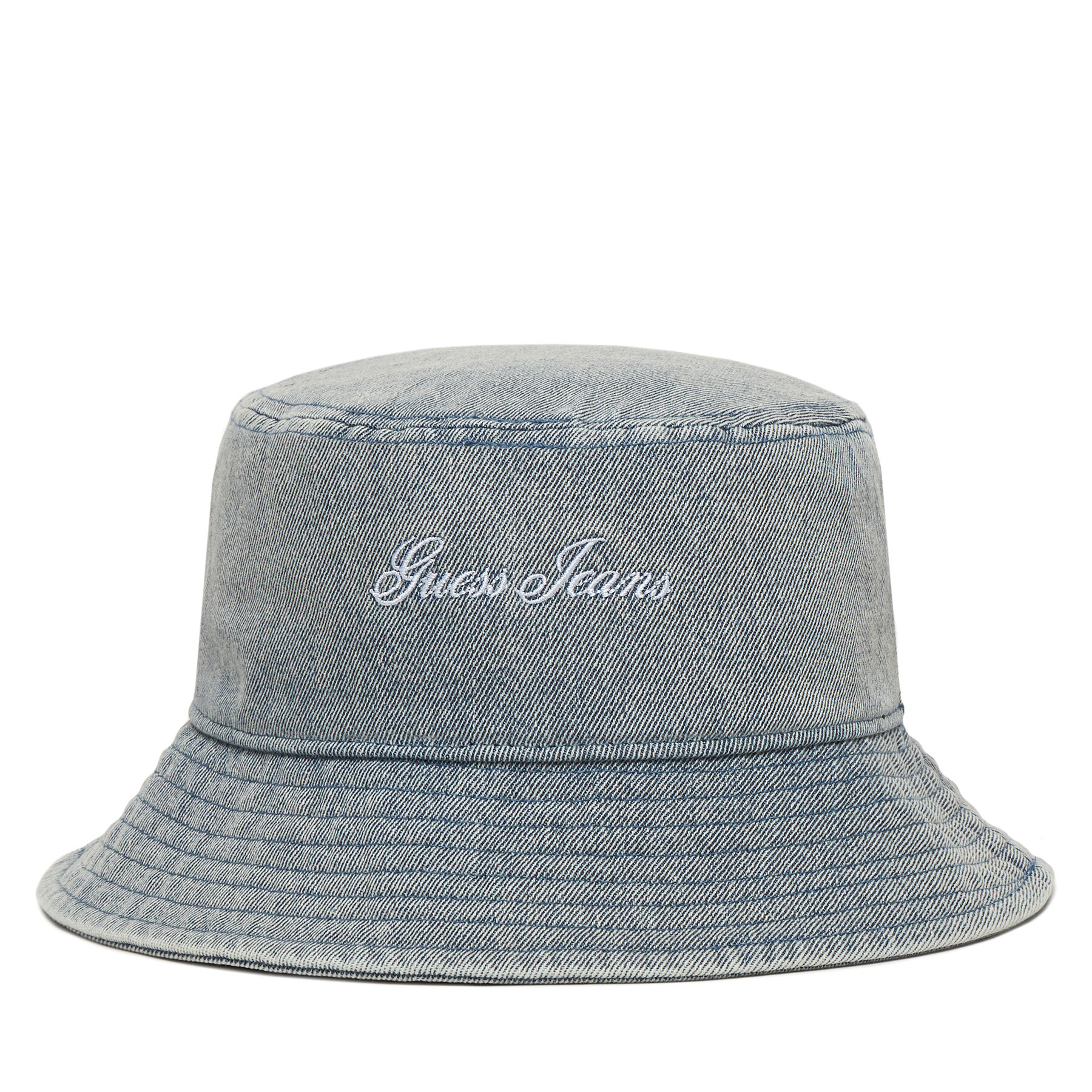 Καπέλο Bucket Guess Jeans W6GZA5 WF8V1 Μπλε