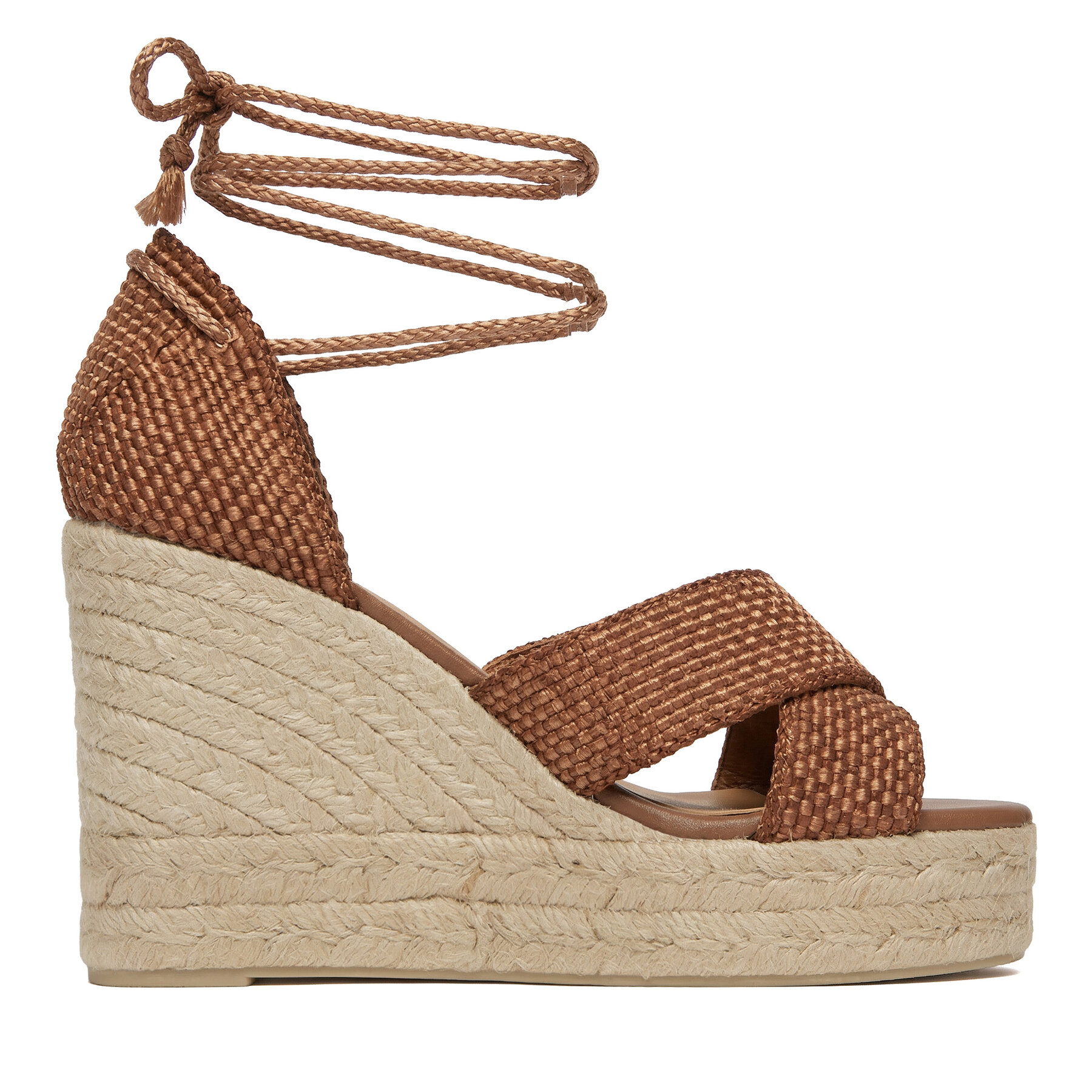 Espadrilky Castañer Becca/8ED/298 Hnedá