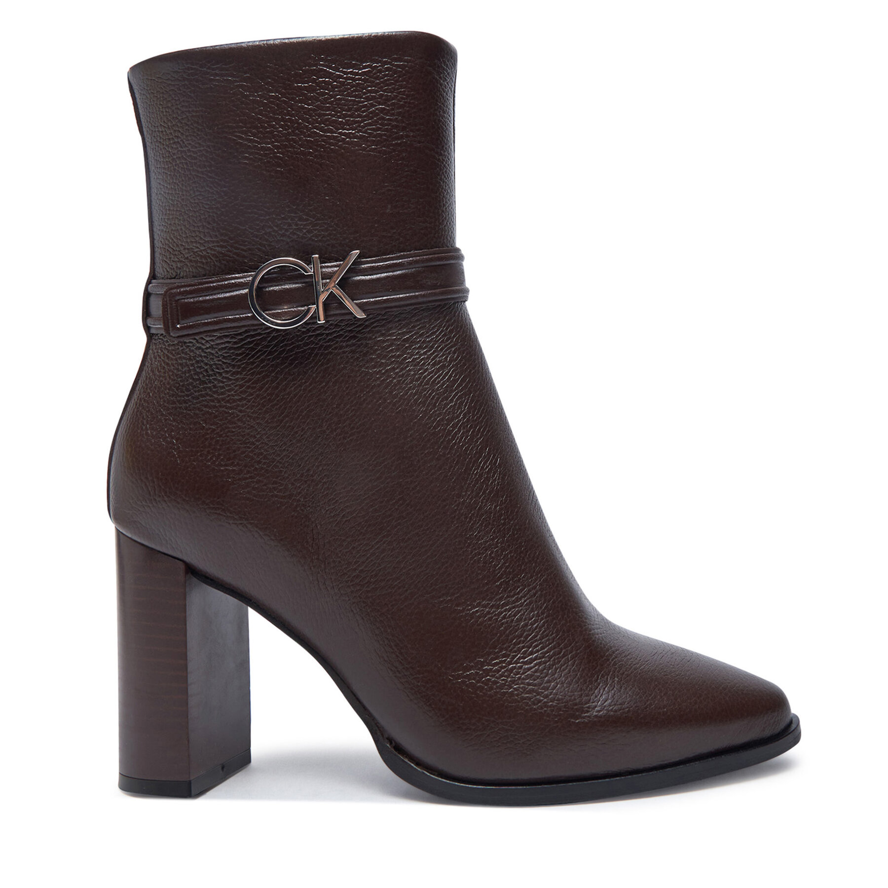 Bottines Calvin Klein HW0HW02185 Marron