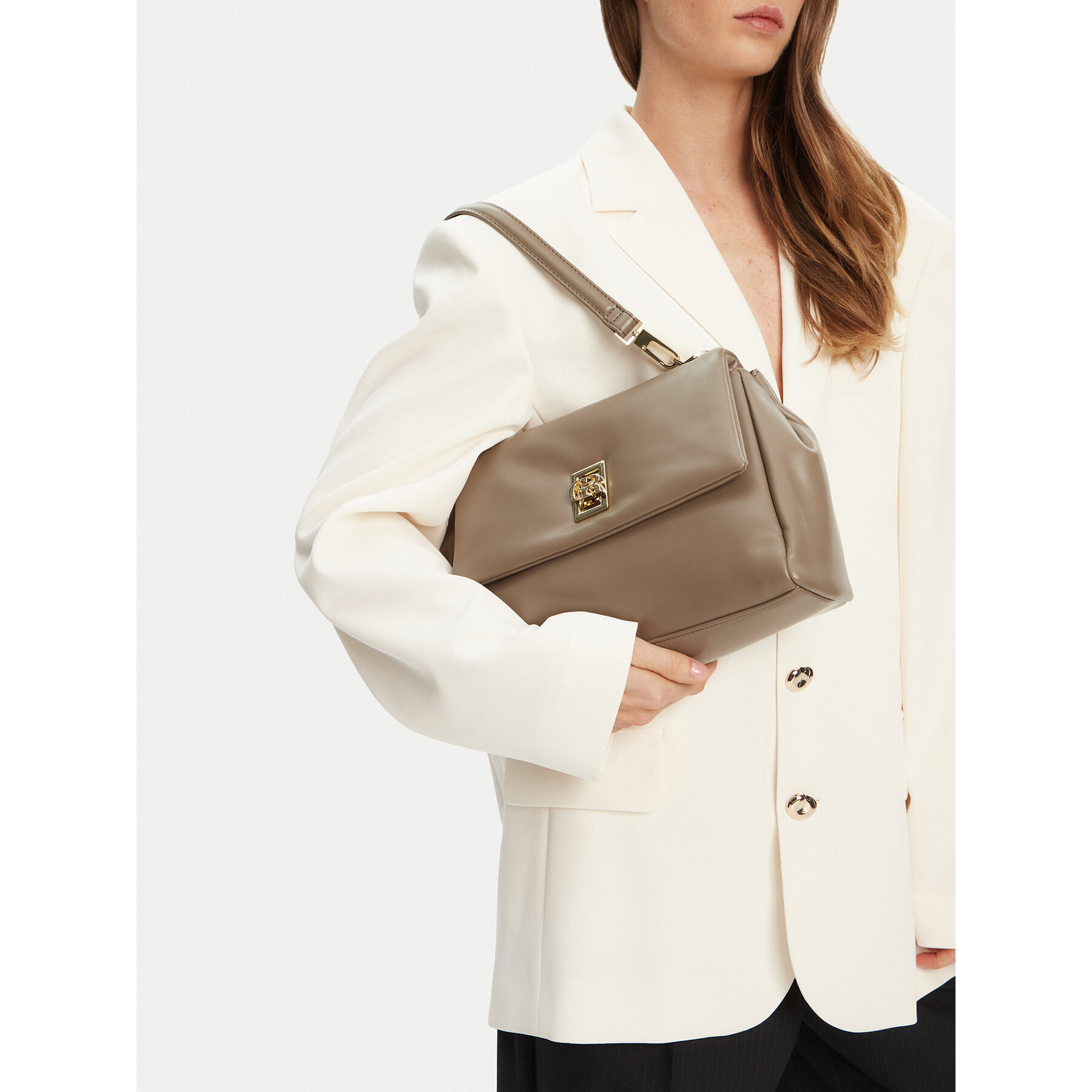 Geantă Gino Rossi CEO-ATALIA-DA8144 Bej