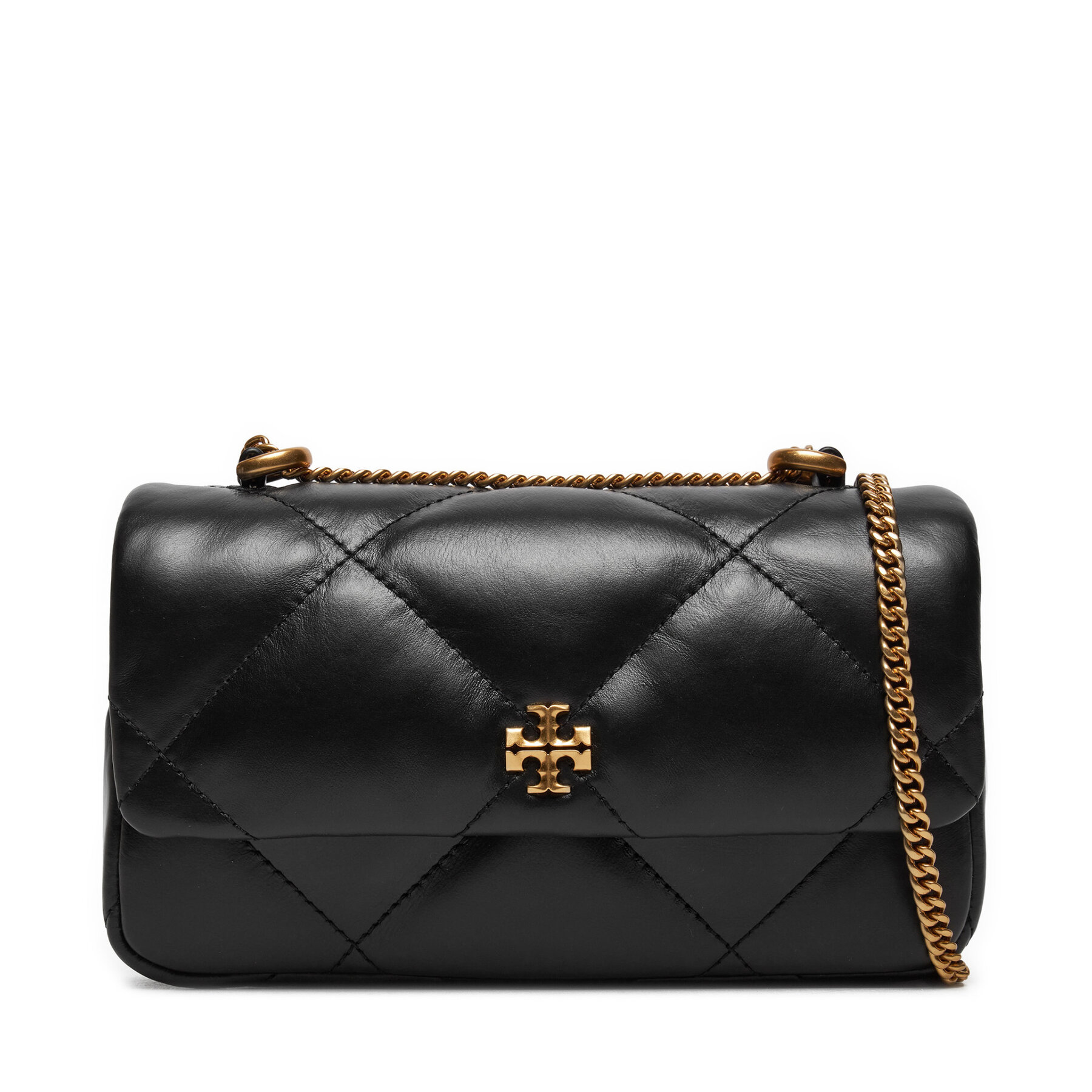 Borsetta Tory Burch Mini Kira Diamond Quilt Flap Bag 154710 Nero