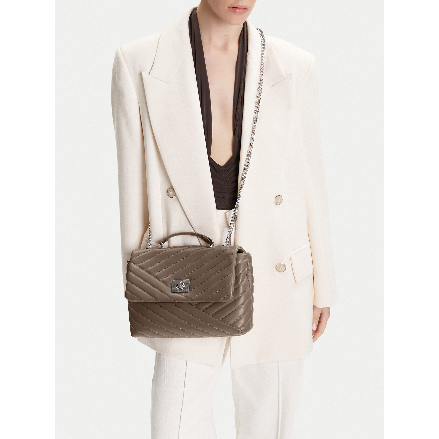 Geantă Nine West CEO-SUSAN-LA513-561 Gri