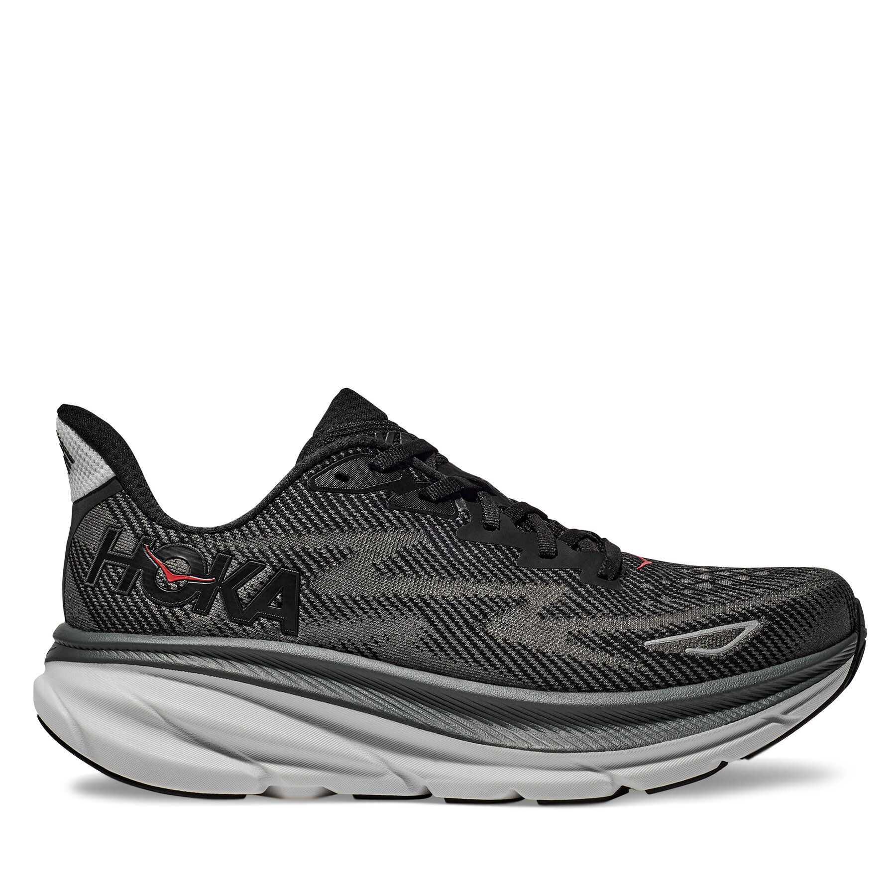 Herren Laufschuhe Hoka, Schuhgröße 42, Schwarz, Clifton 9 1127895