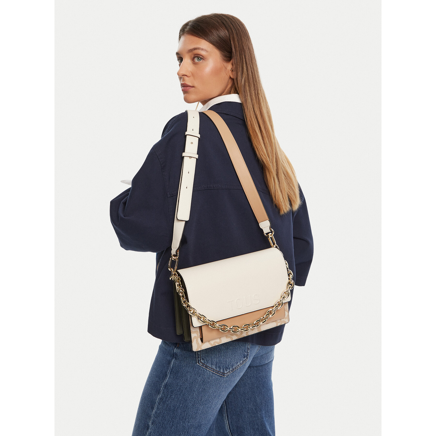 Borsetta TOUS Kaos Icon 2002287601 Écru