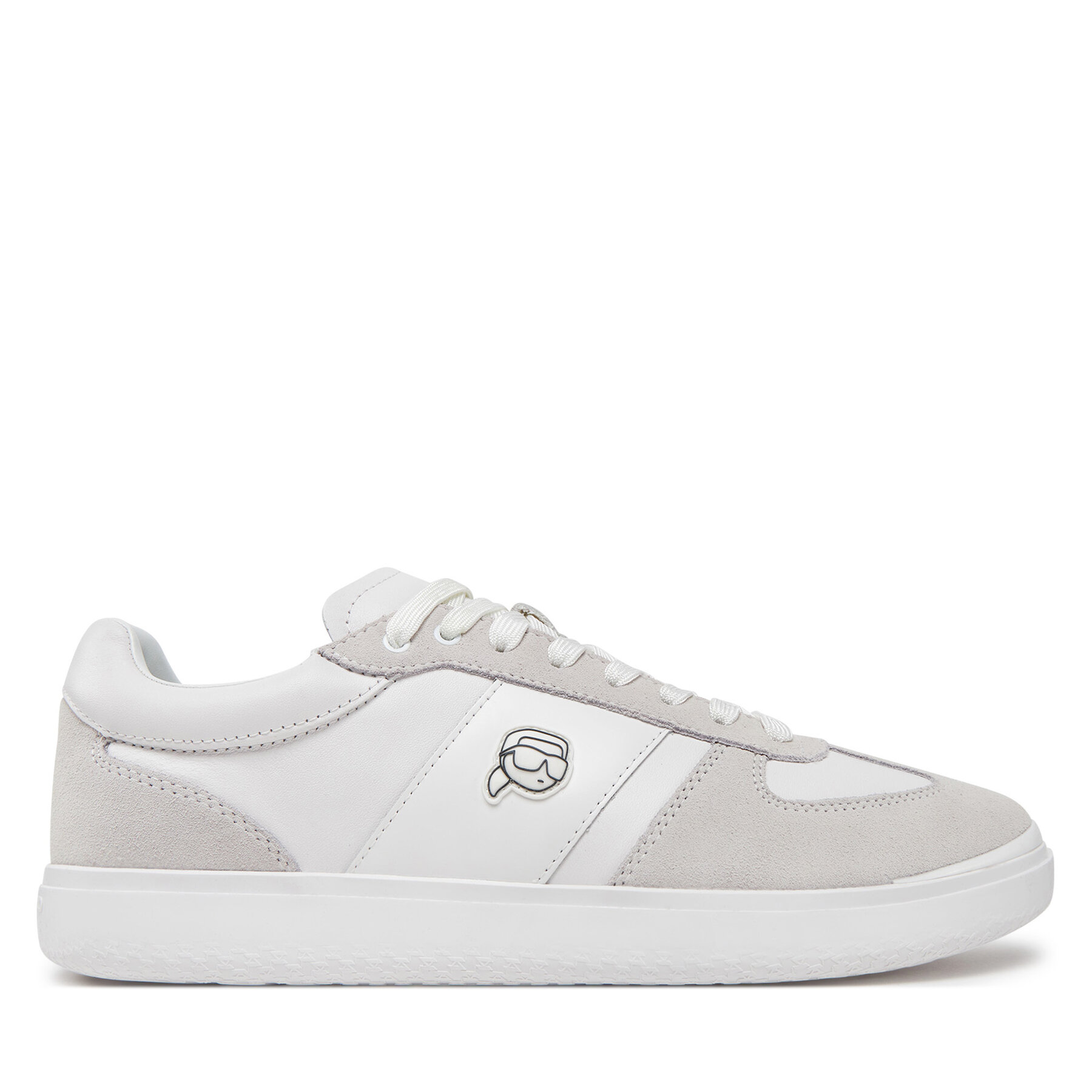 Sneakersy KARL LAGERFELD Atlas KL51831 Biela