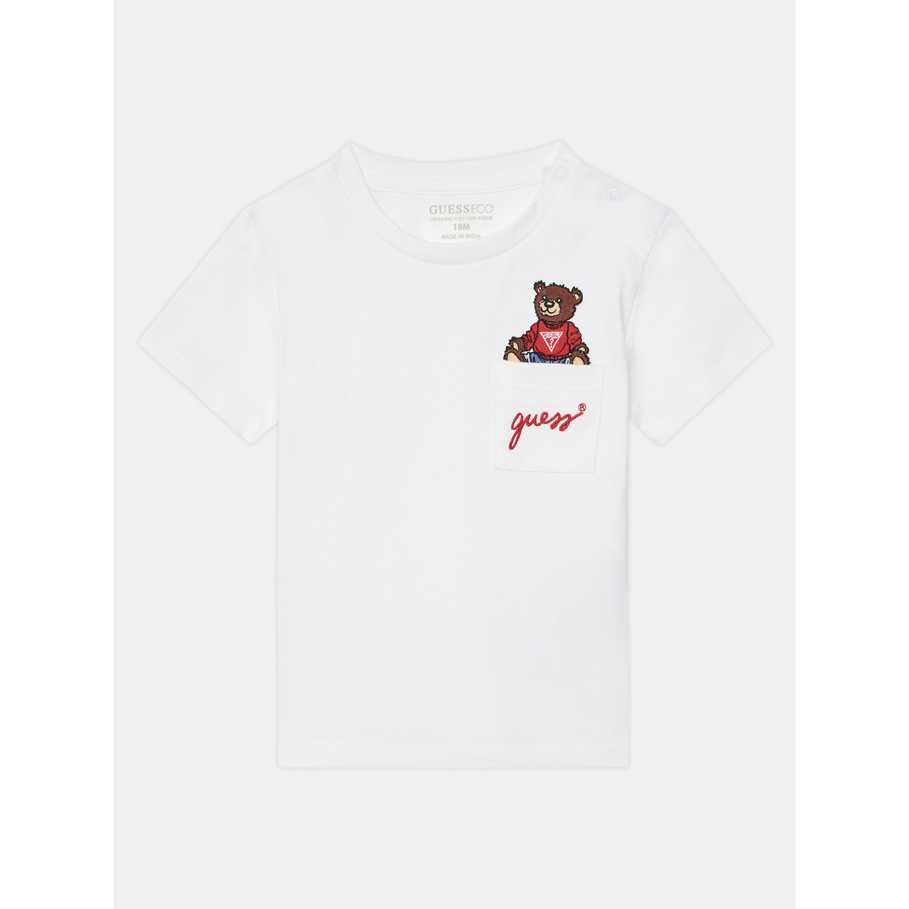 Guess Póló I5RI03 I3Z14 Fehér Regular Fit