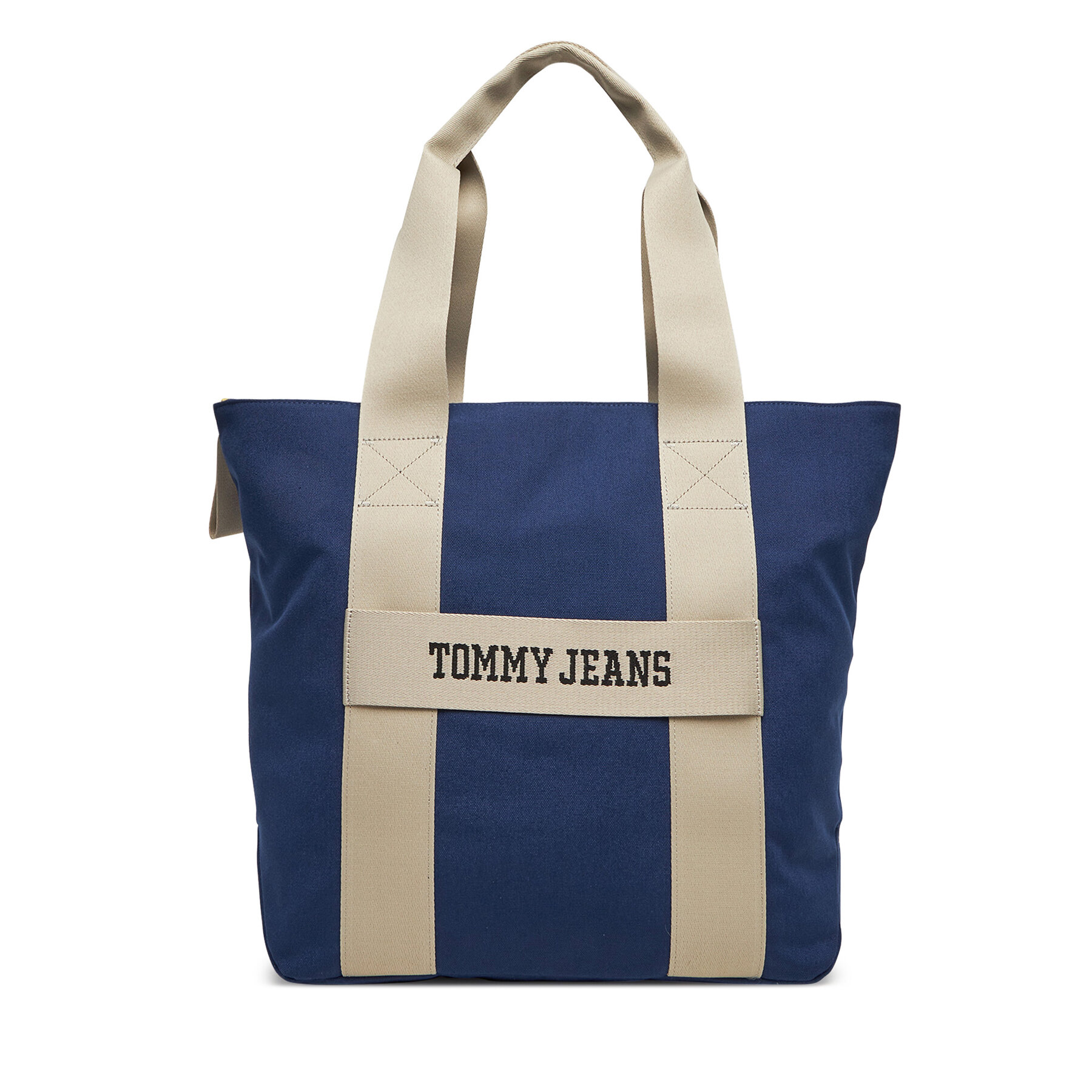 Geantă Tommy Jeans Tjm Retro Cool Tote AM0AM13278 Bleumarin