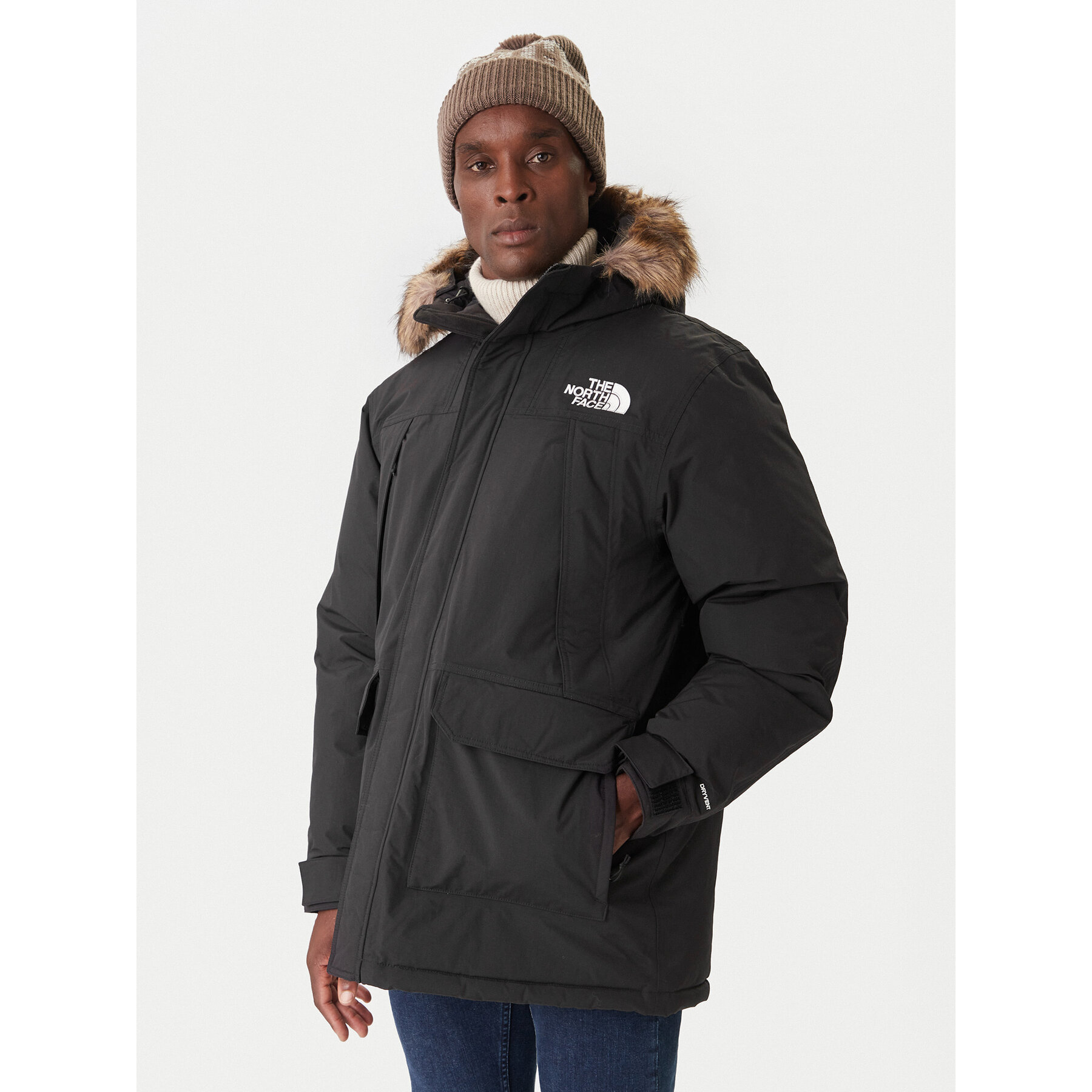 The North Face Daunenjacke McMurdo NF0A5GJF Schwarz Regular Fit