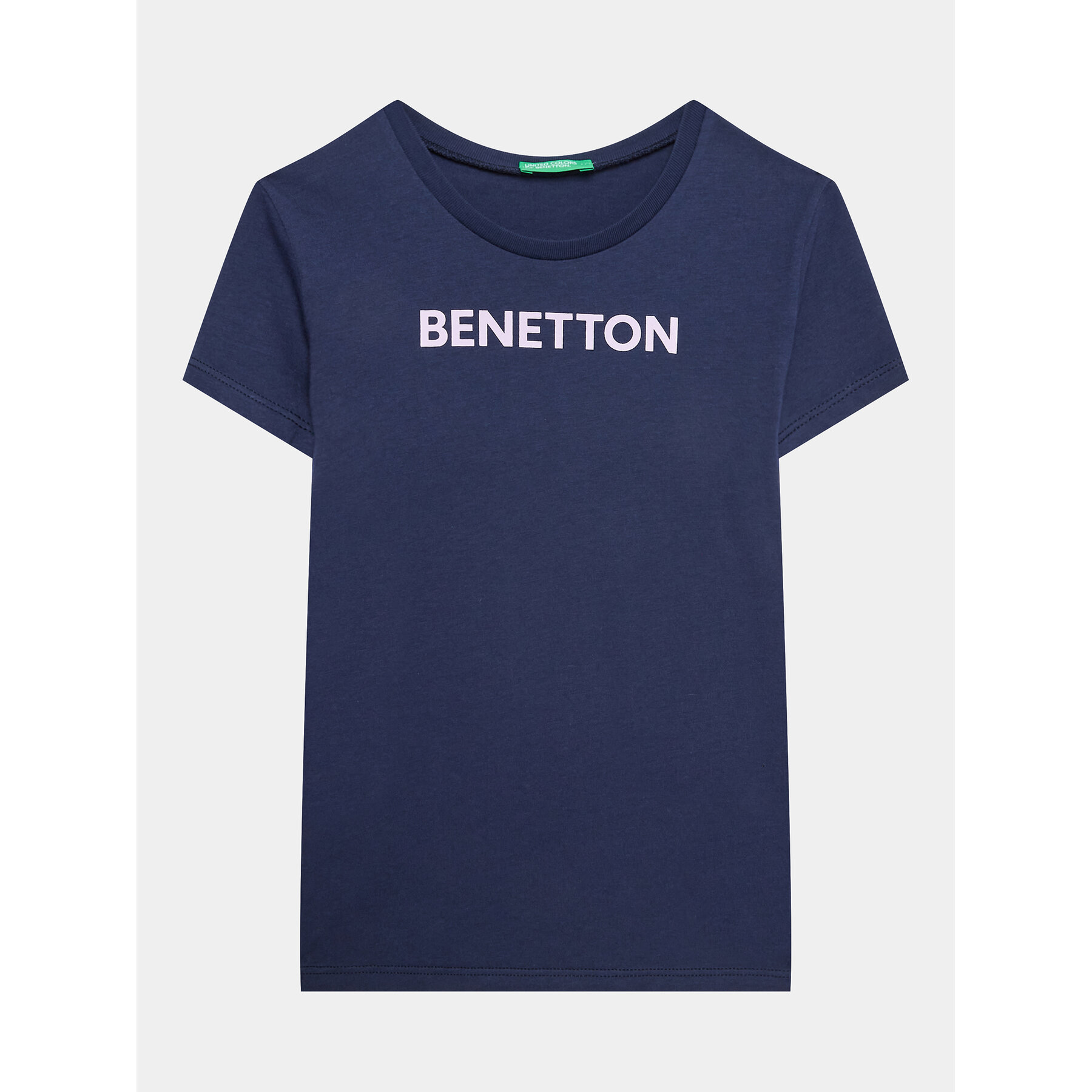 United Colors Of Benetton United Colors Of Benetton T-Shirt 3096C10D2 Σκούρο μπλε Regular Fit