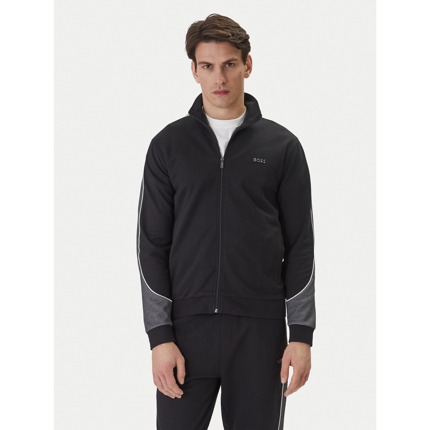 BOSS Sweatshirt 50554793 Schwarz Regular Fit