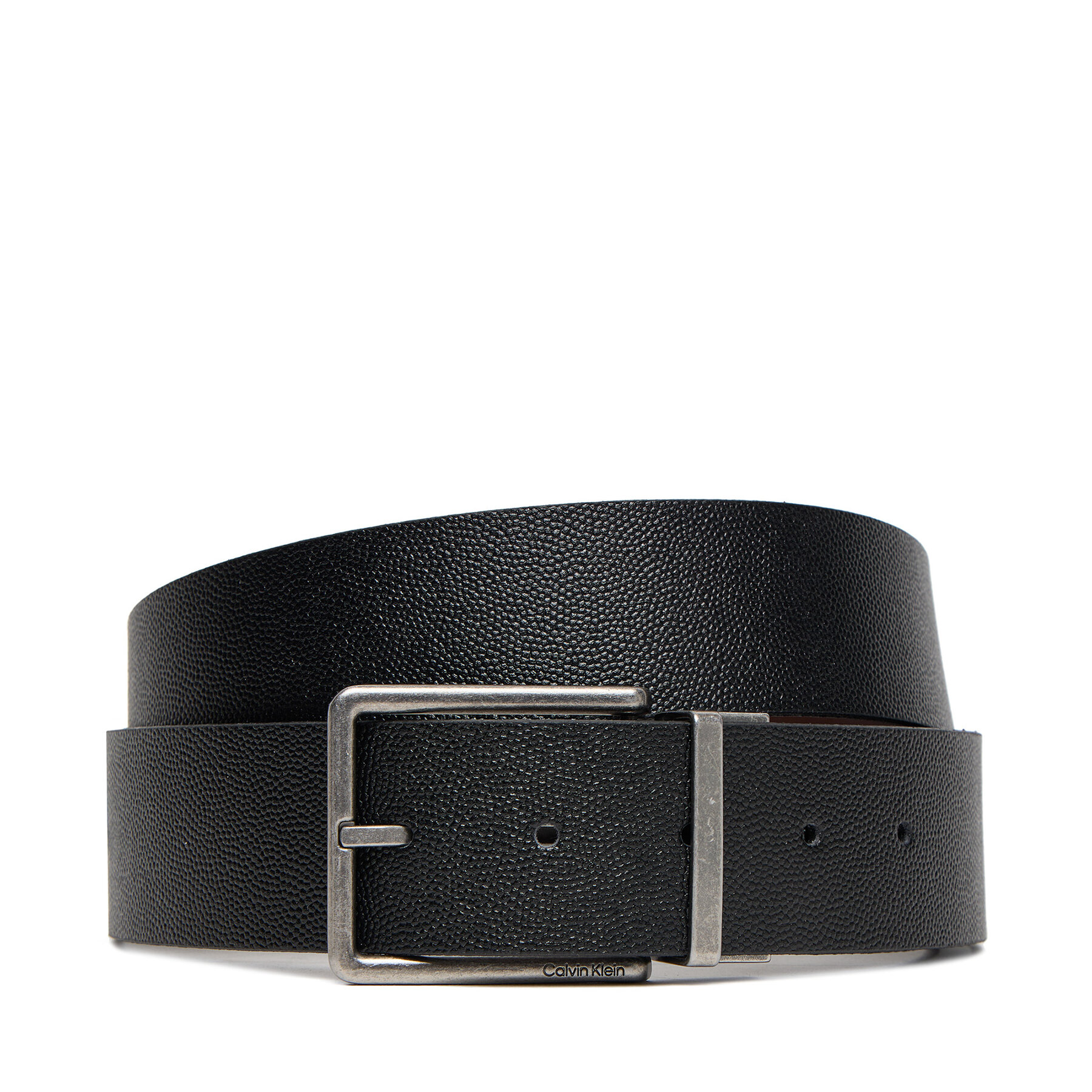 Curea pentru Bărbați Calvin Klein Warmth Buckle 40Mm Rev/Adj LV04D7048G Negru