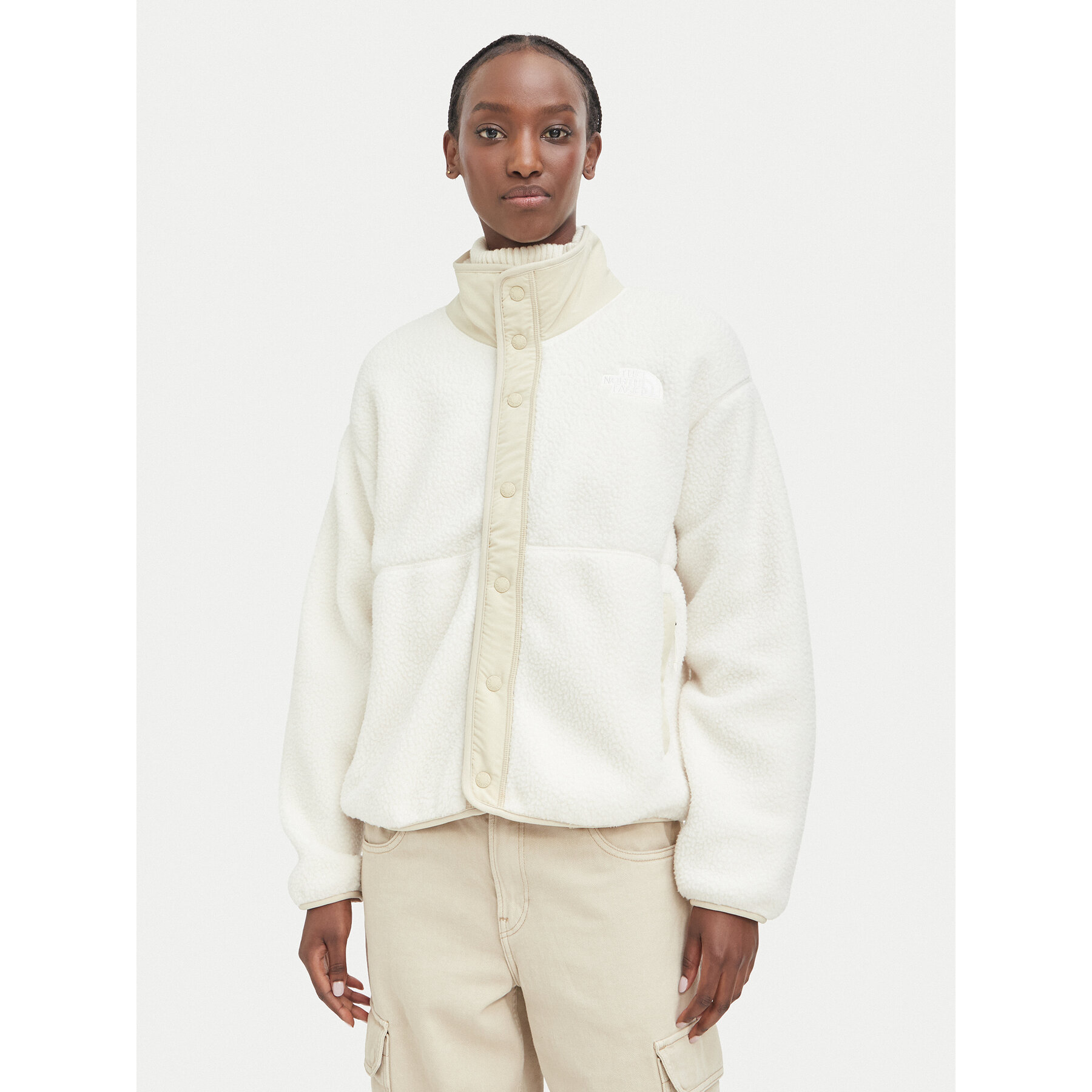 The North Face Übergangsjacke Cragmont NF0A8J40 Creme Regular Fit