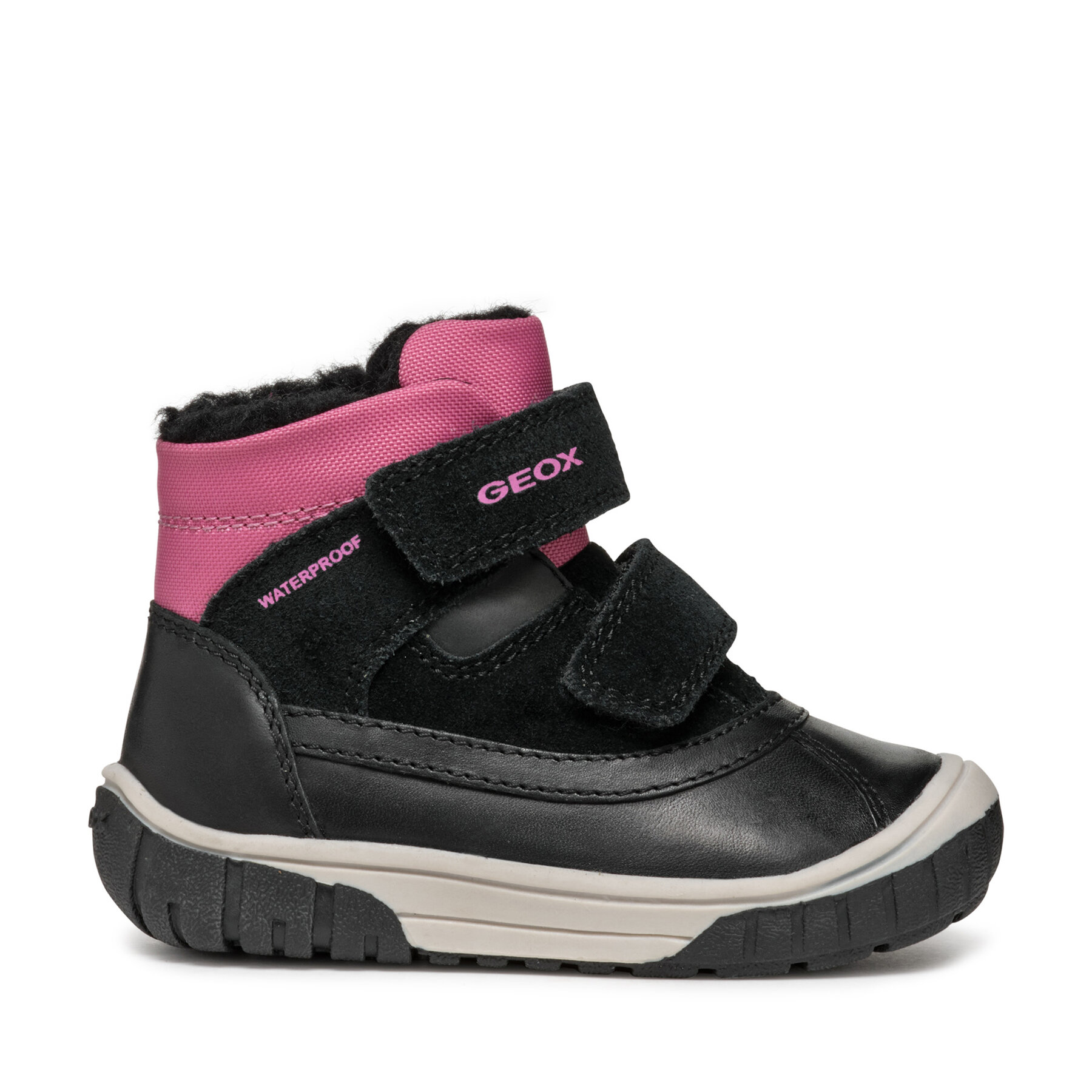 Gyerek Csizma Geox, Méret: 21, Fekete, B Omar Girl Wpf B462LC 022FU C0922 M
