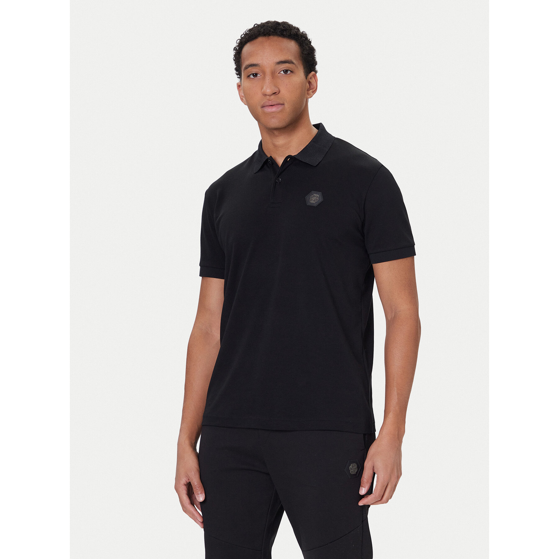 Boss Poloshirt Future 50543891 Schwarz Regular Fit