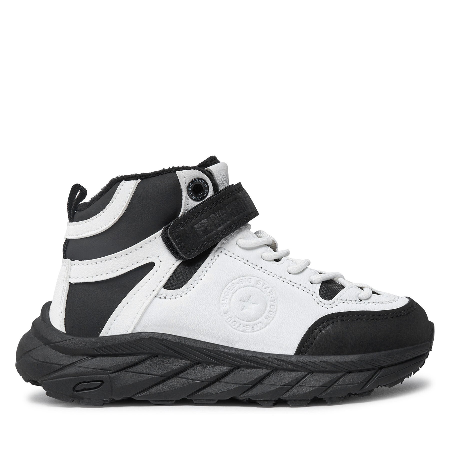 Dziecięce Trzewiki Big Star Shoes, Rozmiar 30 Biały OO374180