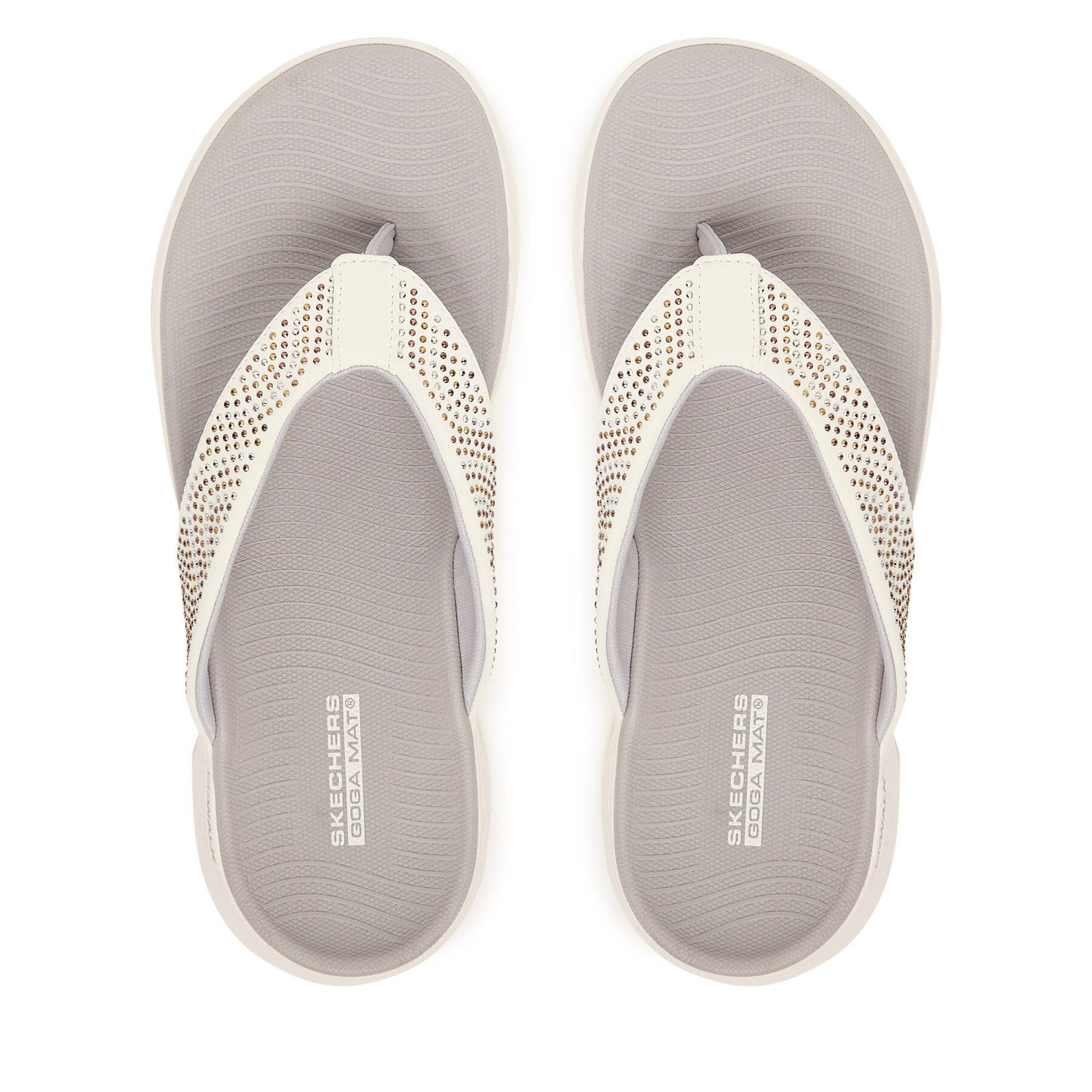 Σαγιονάρες Skechers 140184/WHT Λευκό