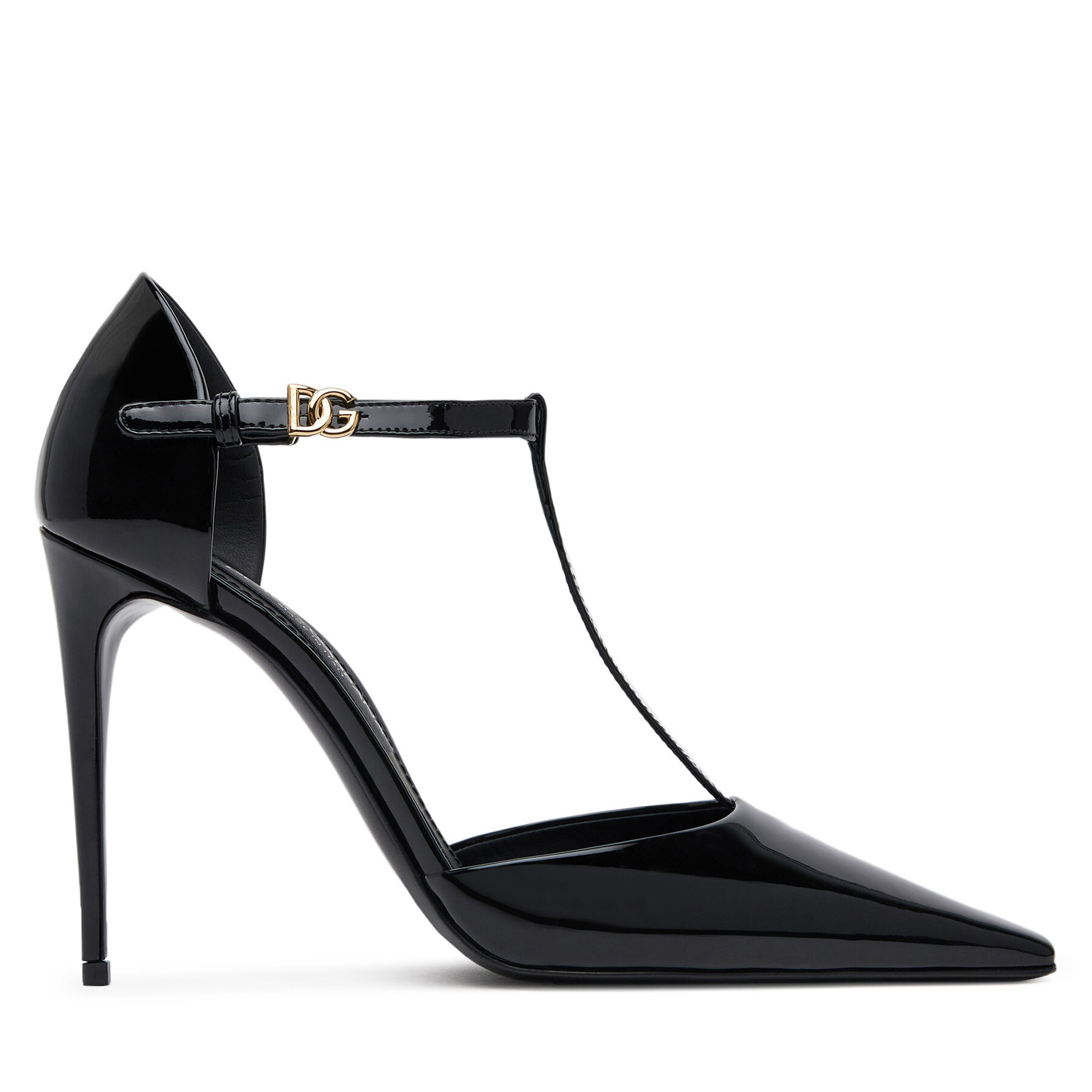 Pantofi cu toc subțire Dolce&Gabbana CD1883 A1471 Negru