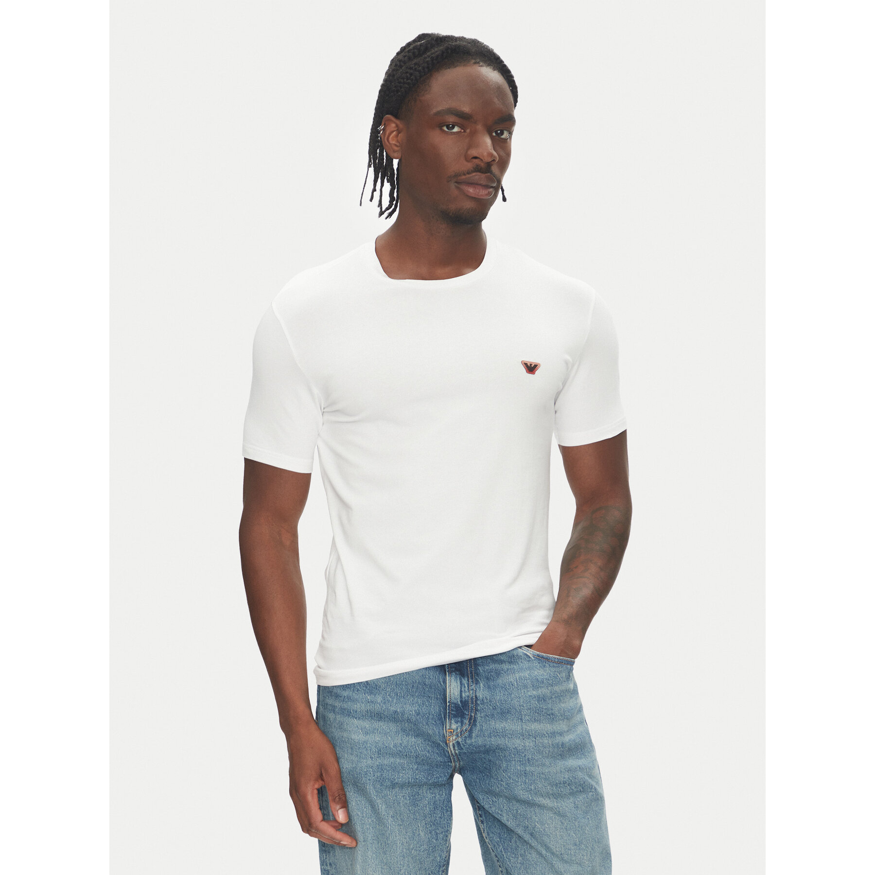 Emporio Armani Underwear T-Shirt EM000379 AF10784 U0002 Λευκό Slim Fit