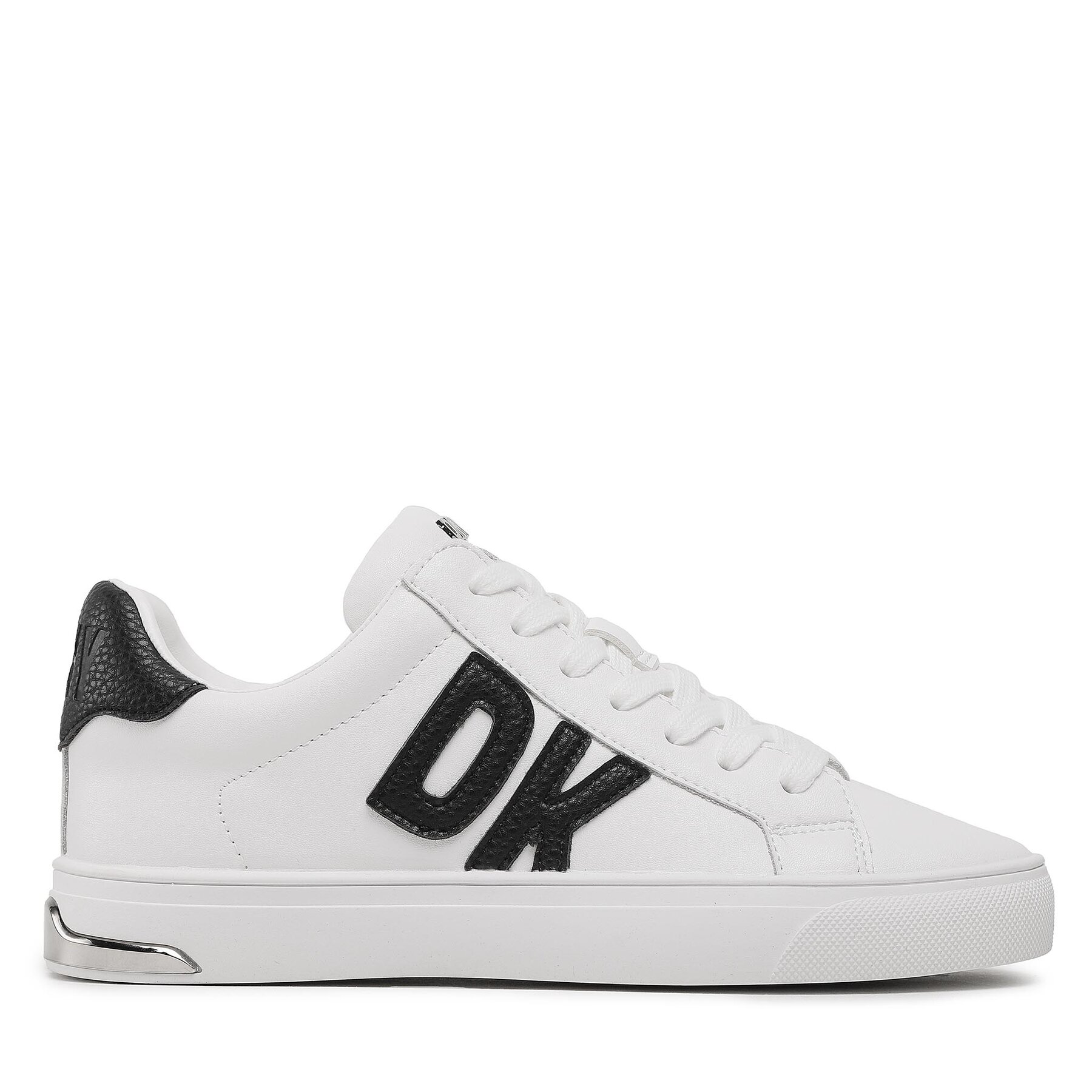 Donna Sneakers DKNY, Taglia 38, Bianco, Abeni Lace Up Sneaker K1300916, taglia : 38