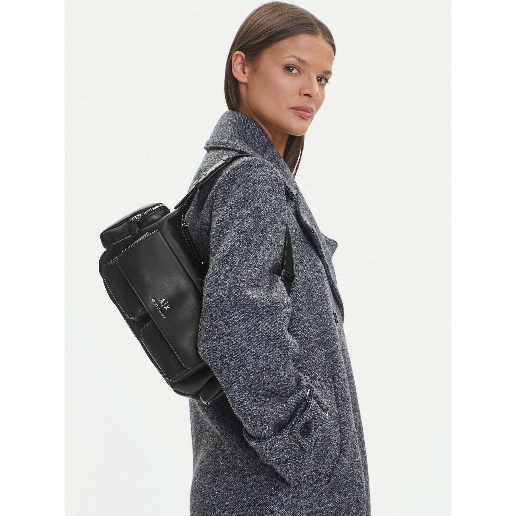 Τσάντα Armani Exchange XW000404 AF12589 UC001 Μαύρο