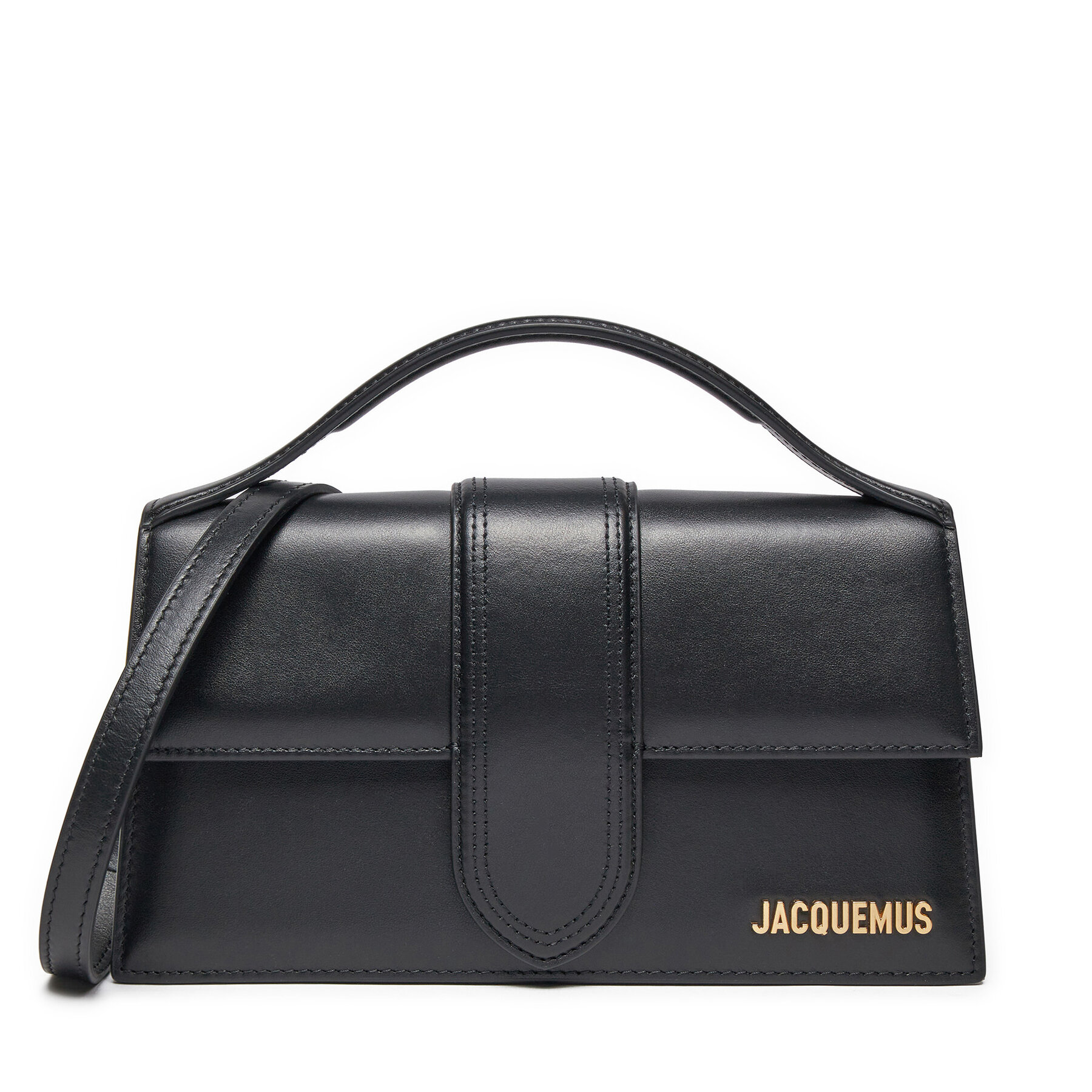 Sac à main JACQUEMUS Le Grand Bambino 213BA007 Noir