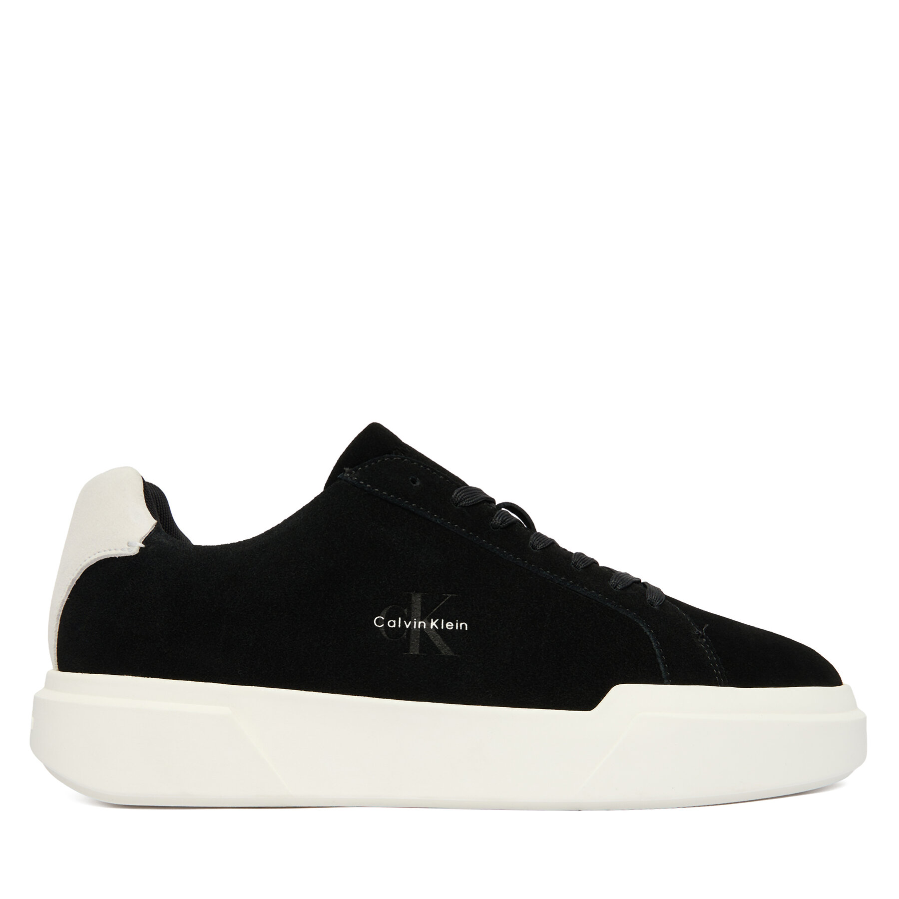 Tenisice Calvin Klein Chunky Cupsole Laceup Su YM0YM01453 Crna