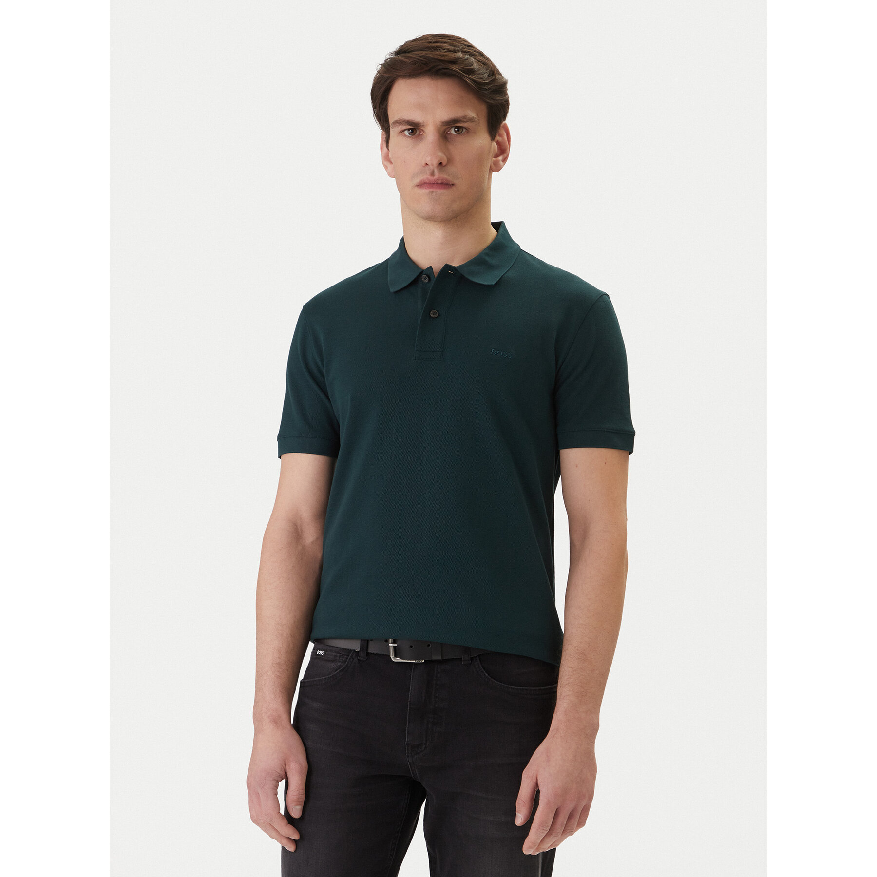Boss Poloshirt Pallas 50553564 Grün Regular Fit