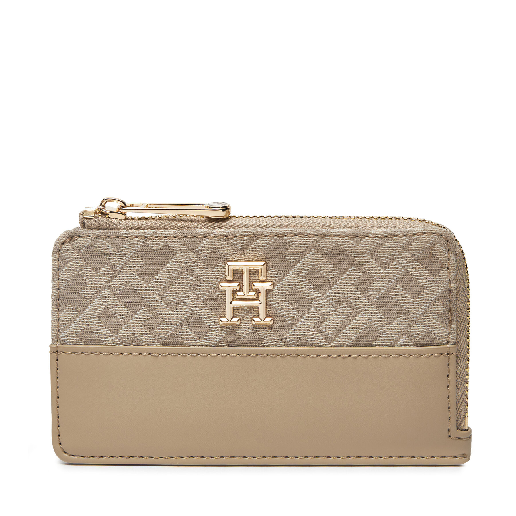 Cartera grande para mujer Tommy Hilfiger AW0AW17152 Beis