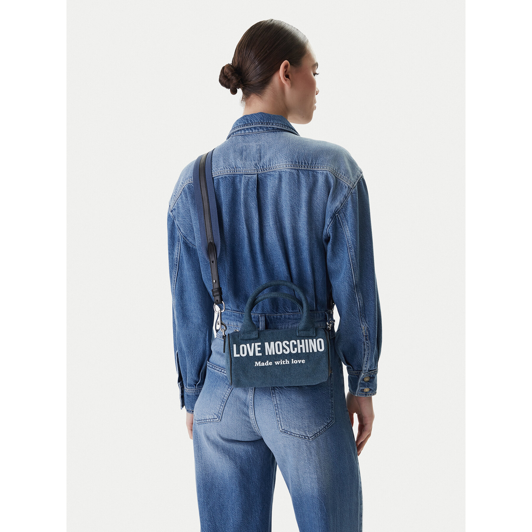 Ročna torba LOVE MOSCHINO JC4061PP1OLG170A Modra