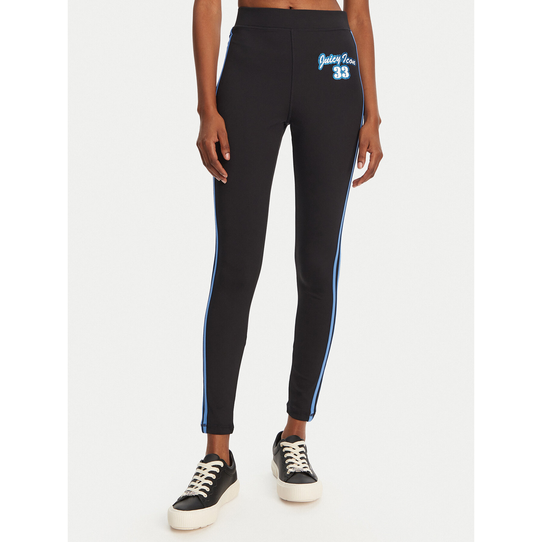 Juicy Couture Leggings JCSML125405 Schwarz Slim Fit