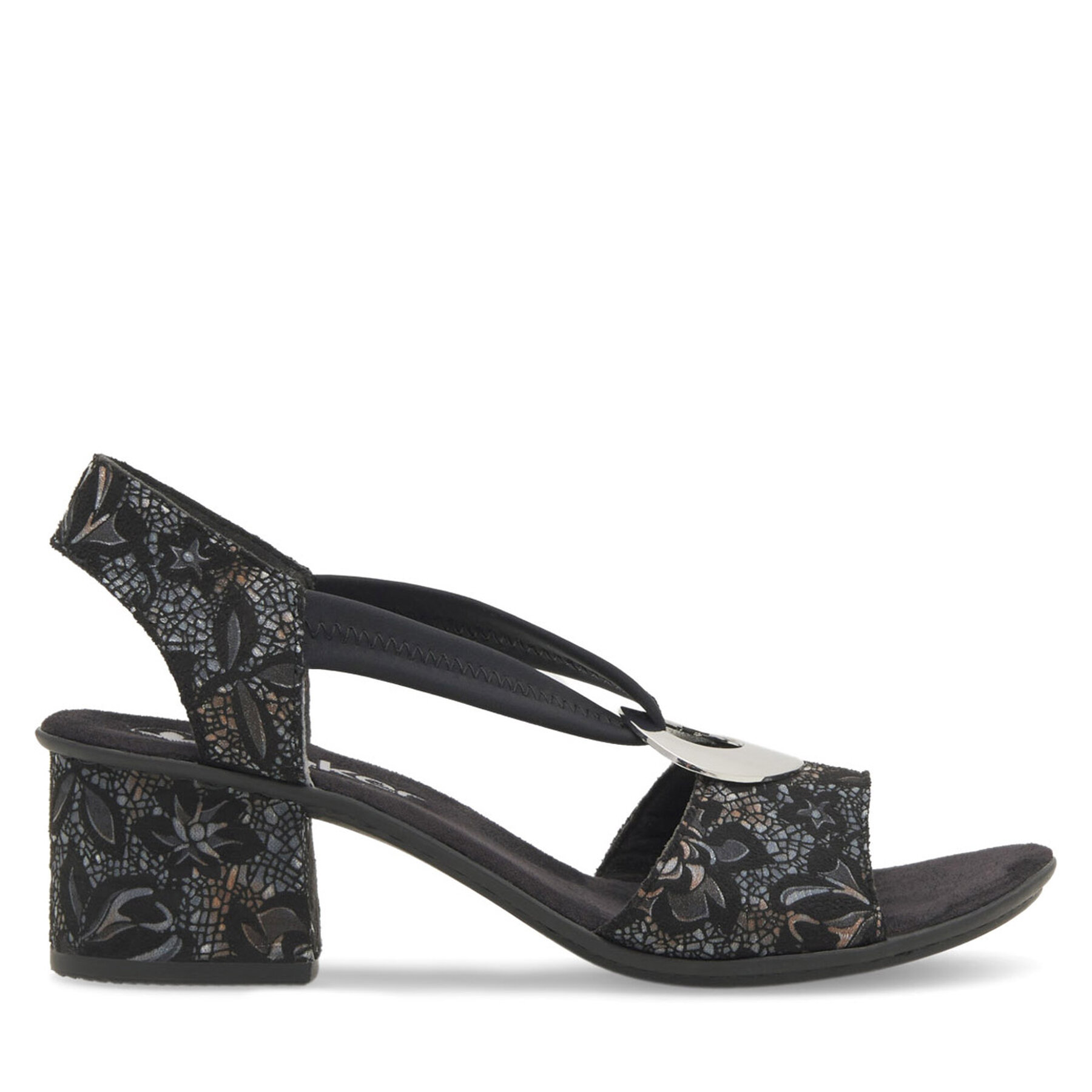 Sandali Rieker 64683-91 Nero
