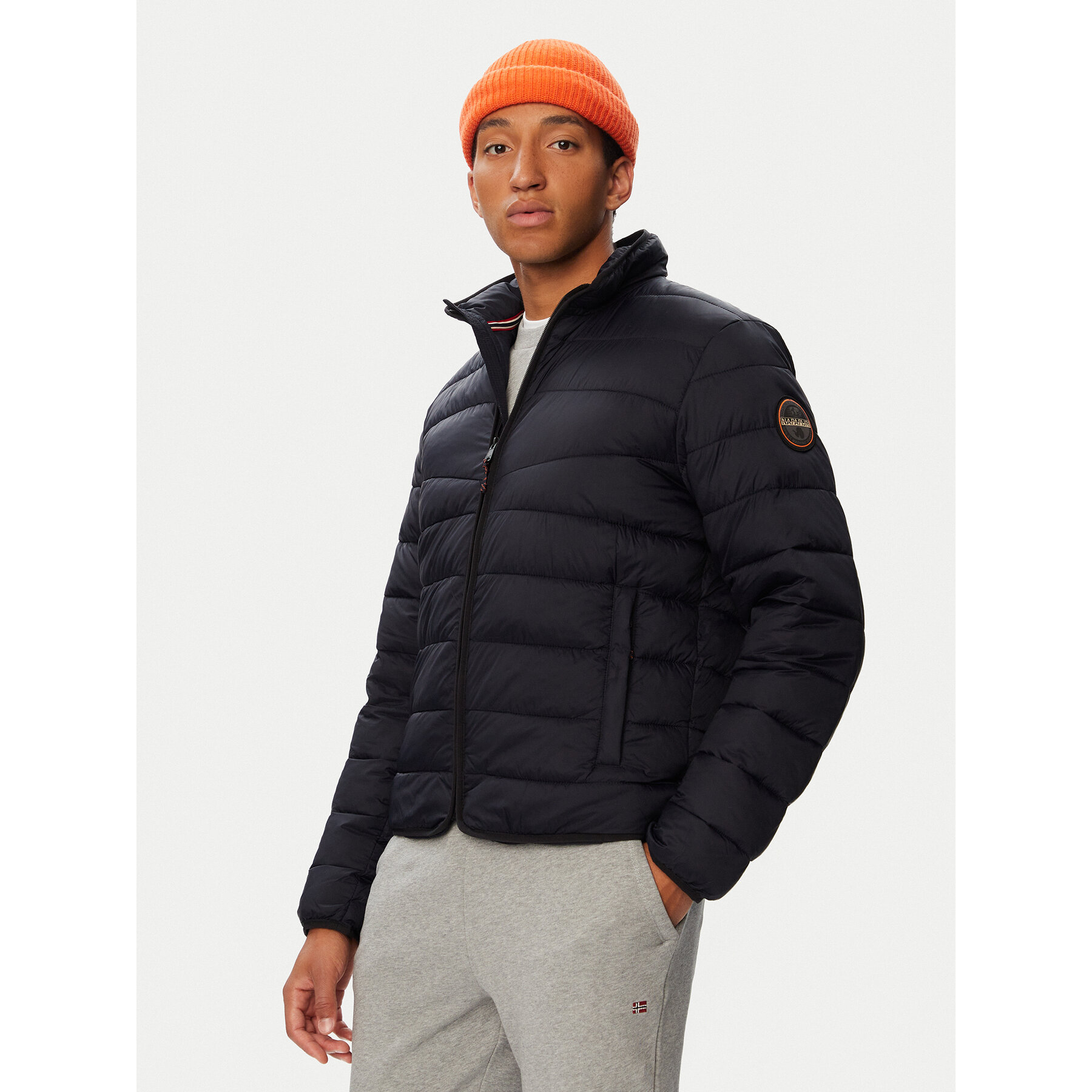 Napapijri Winterjacke Aerons S 4 NP0A8BLM Dunkelblau Regular Fit