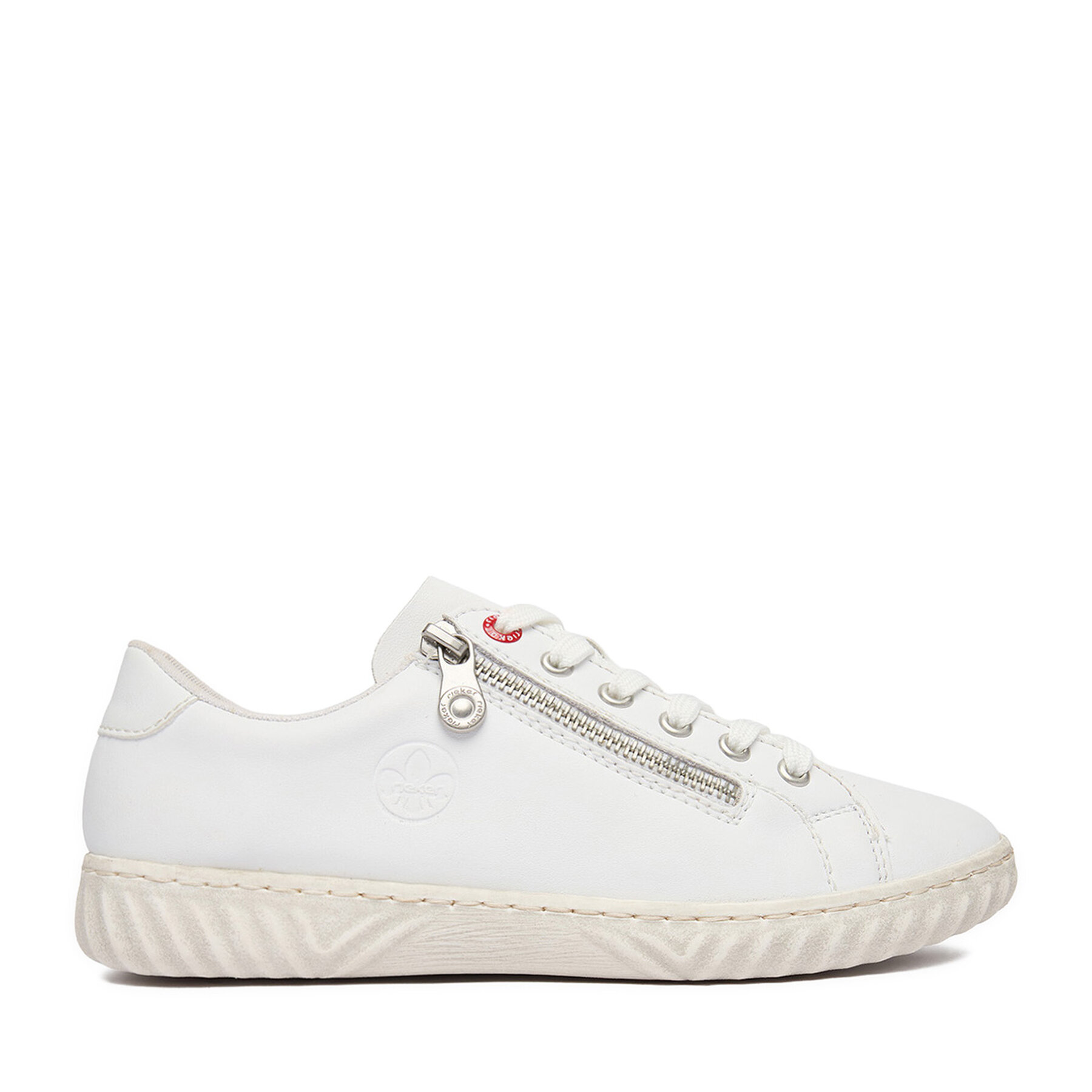 Sneakers Rieker N0900-81 Alb