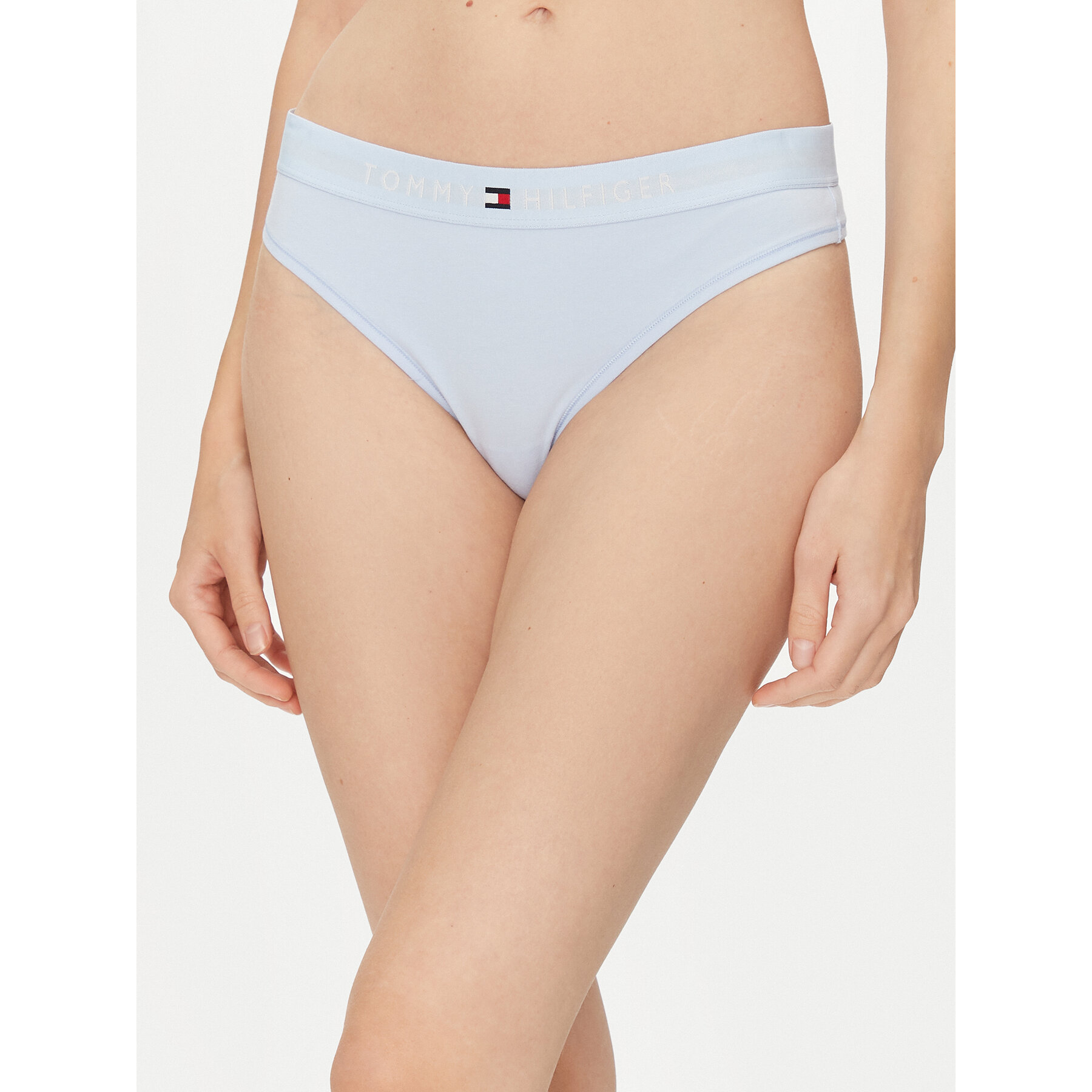Tommy Hilfiger Tanga UW0UW04146 Kék