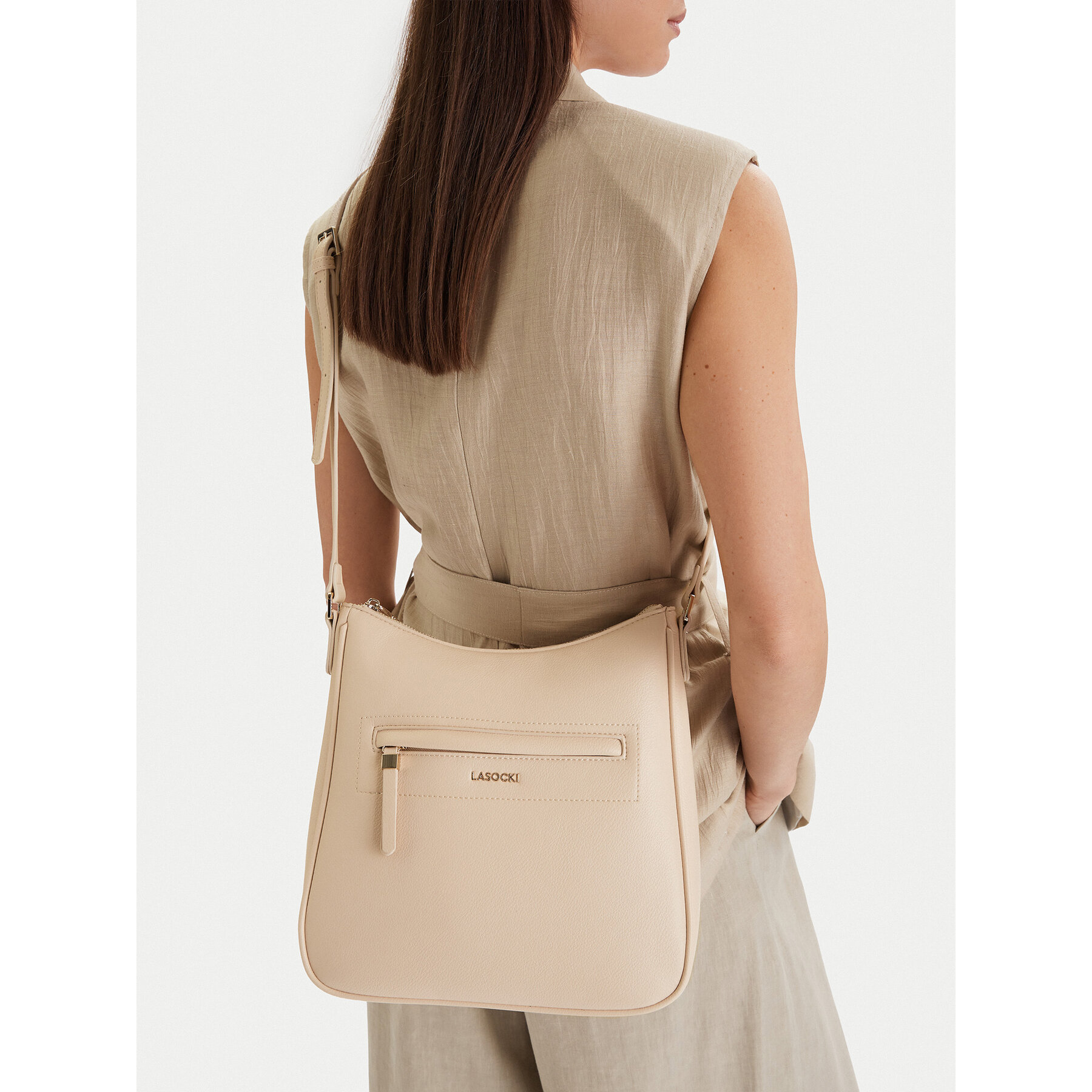 Τσάντα Lasocki CEO-LSK-L-007-09 Εκρού