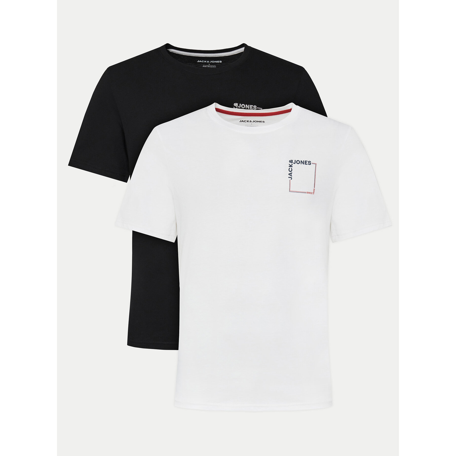 Jack & Jones Σετ t-shirts 12277840 Έγχρωμο Regular Fit