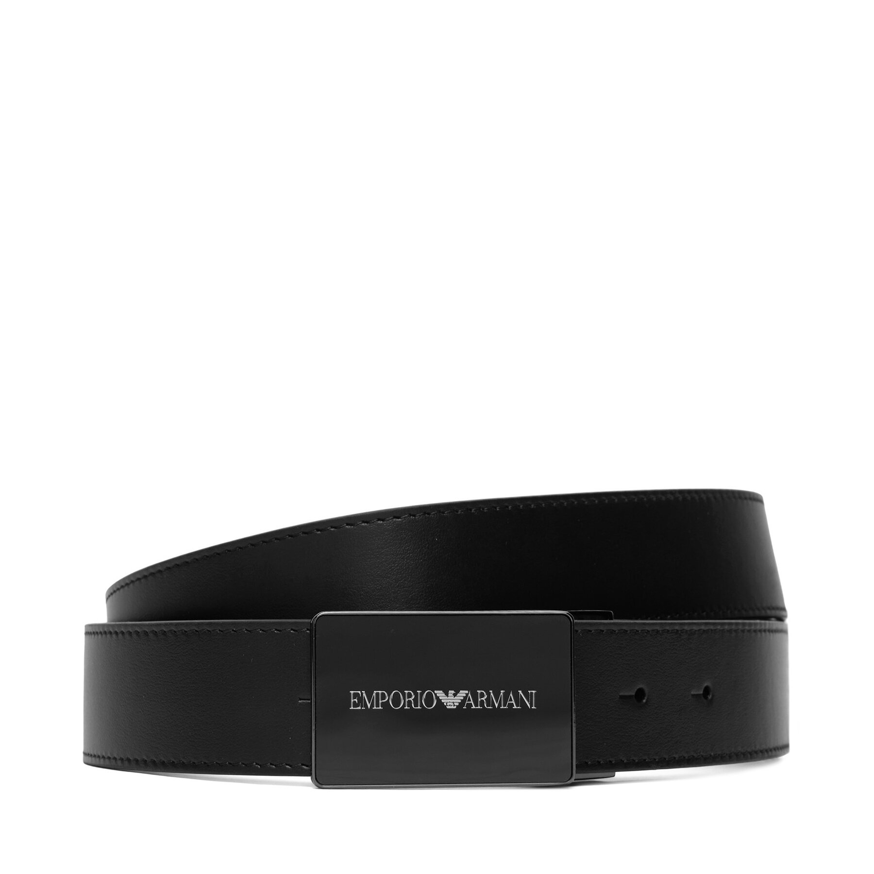 Moški pas Emporio Armani EM005824 AF25470 UC001 Črna