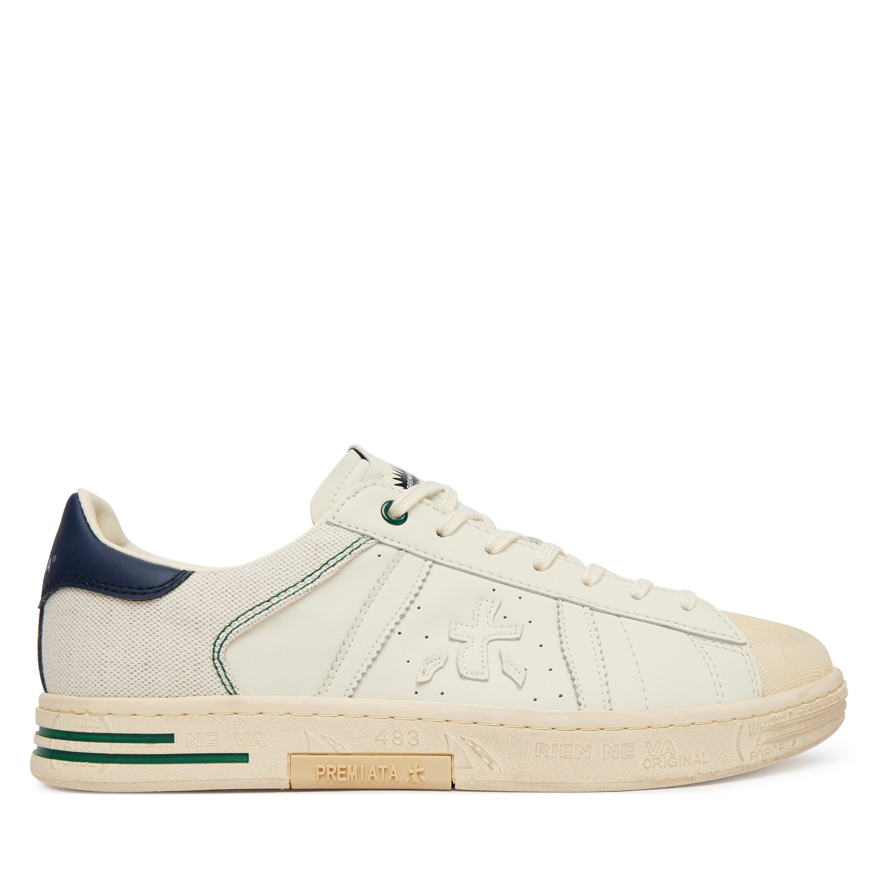 Sneakers Premiata Russell Var 8071 Écru