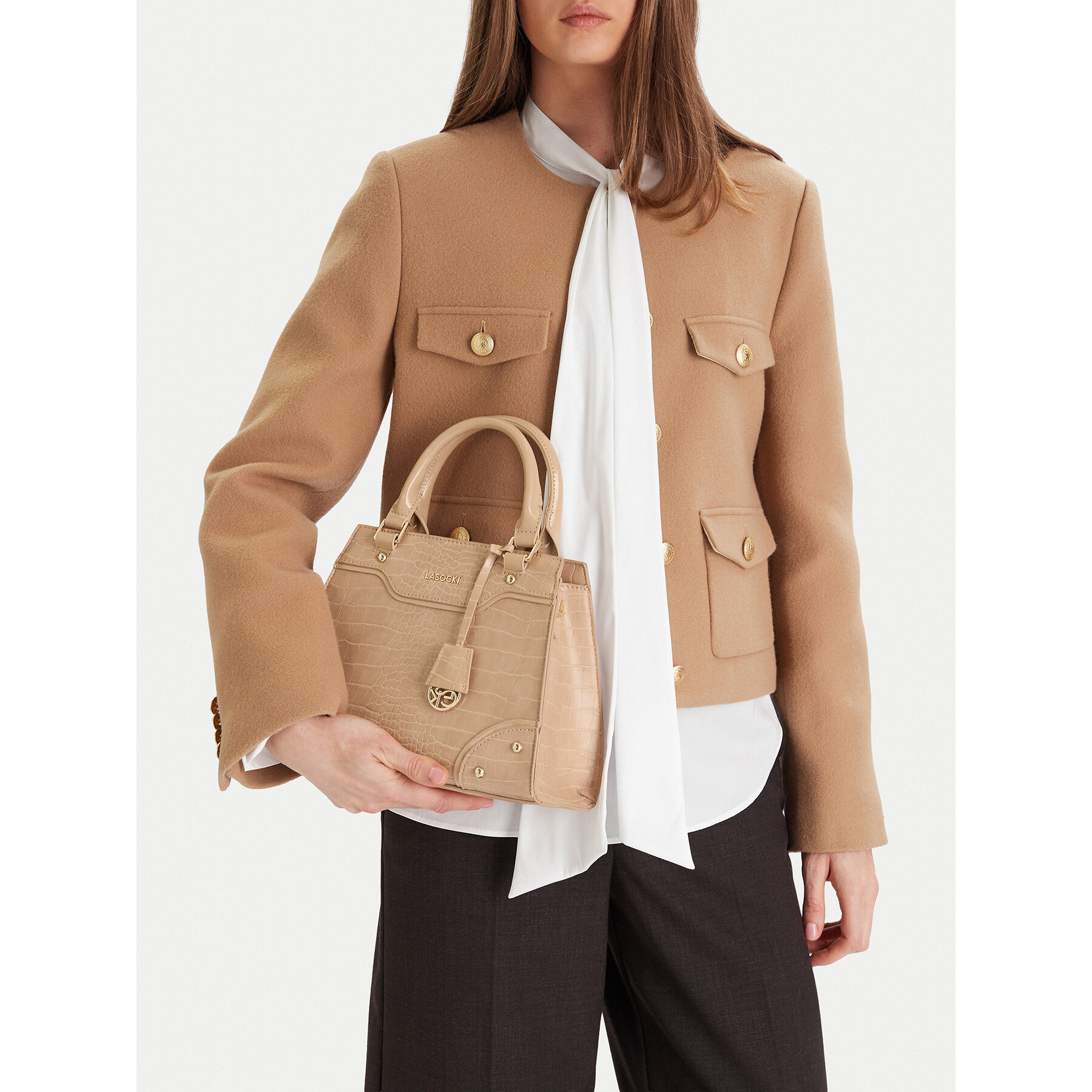 Дамска чанта Lasocki CEO-LSK-M-005-09 Бежов