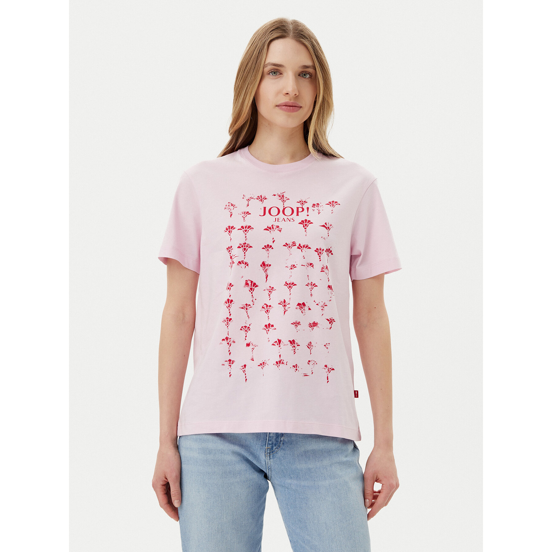 JOOP! Jeans JOOP! Jeans T-Shirt 30046272 Ροζ Regular Fit